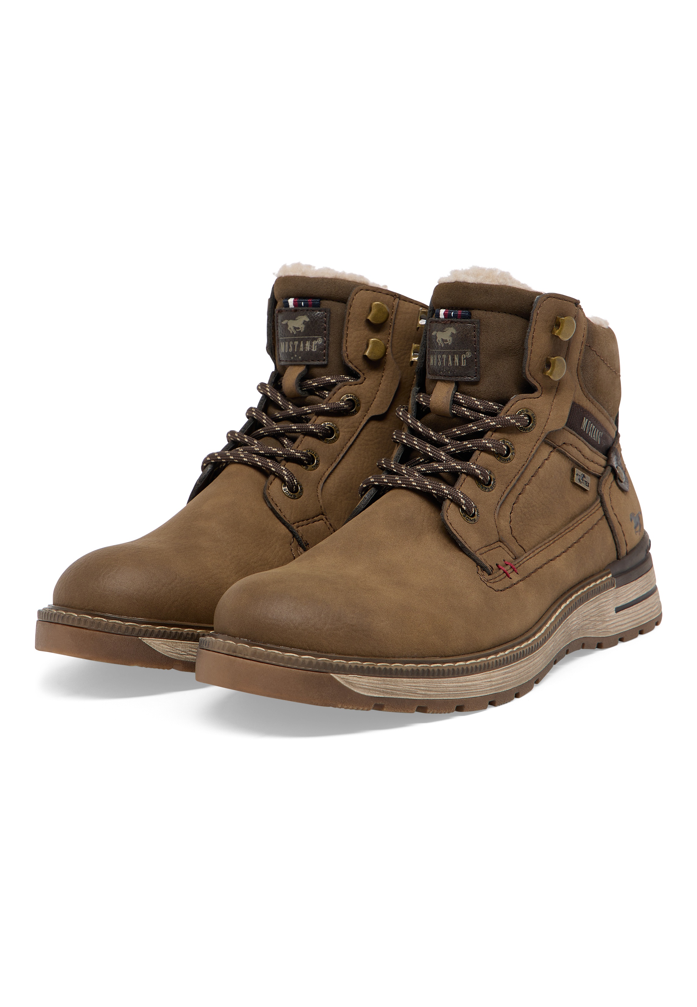 Mustang Herren Stiefelette Style Maril, schlamm