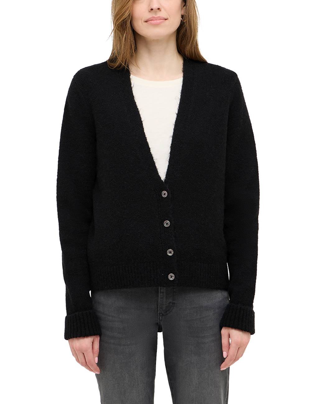 Bekleidung, Strickwaren, Pullover, Strickjacke, Mantel