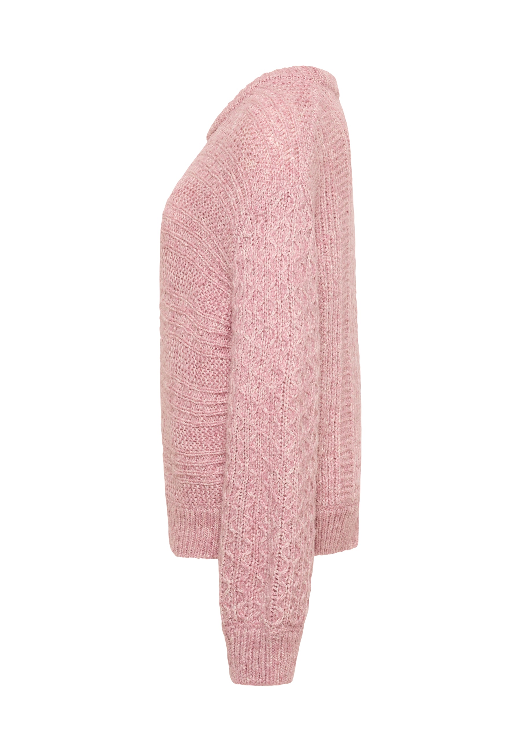 pink, Strick, Pullover, Pullover, straukturiert