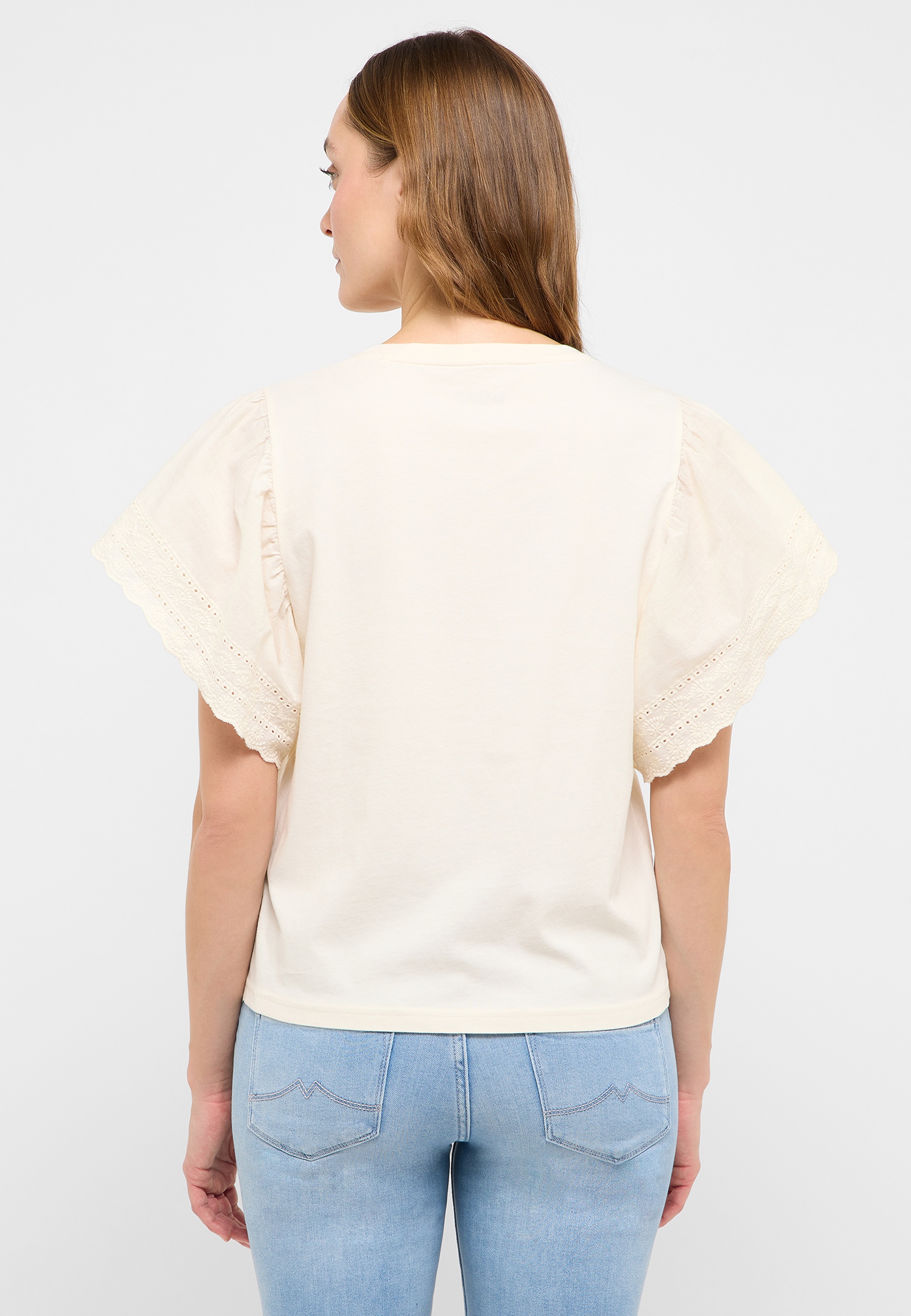 Bluse, T-shirt, Jeans, Person, Frau