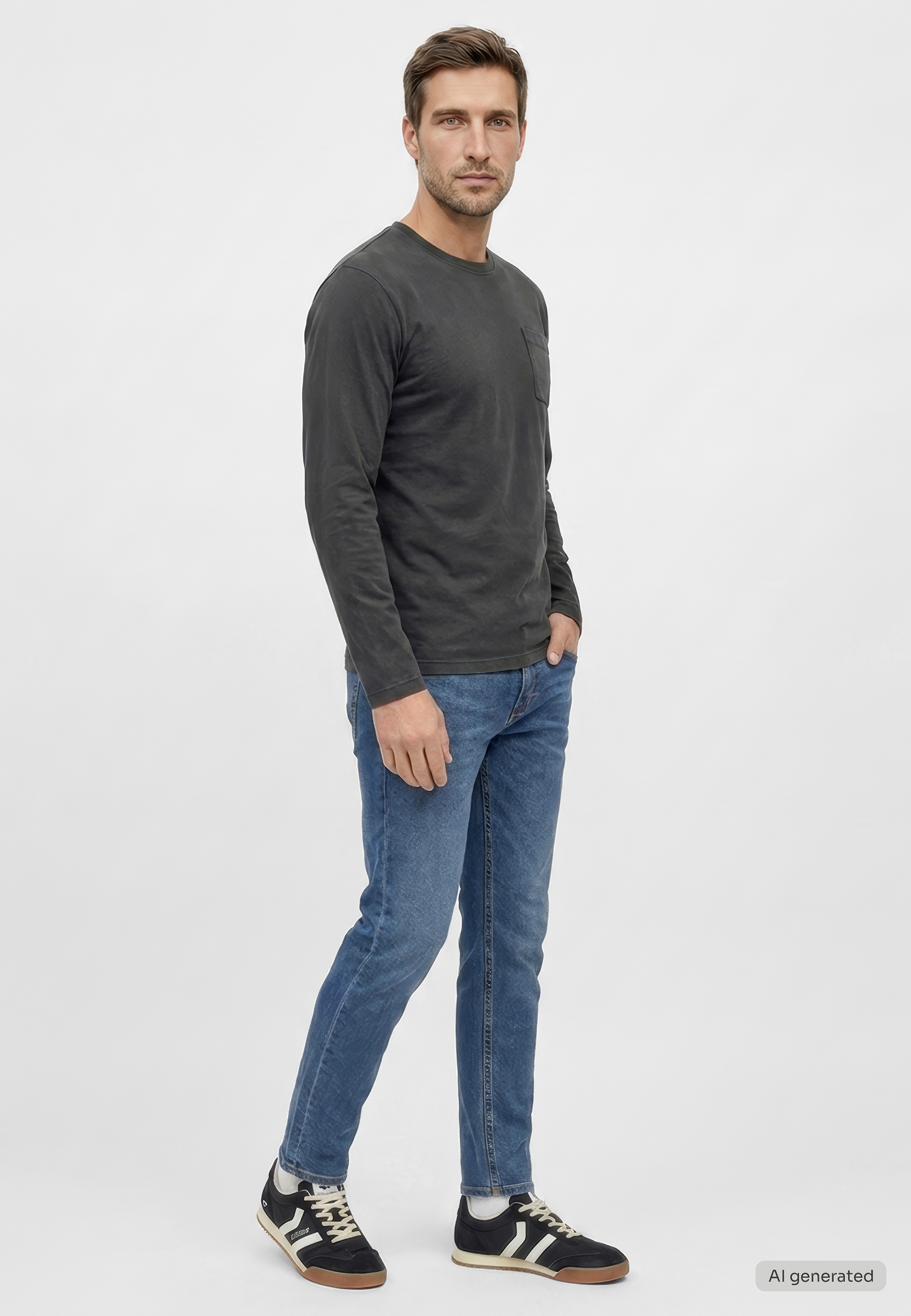 Langarmshirt