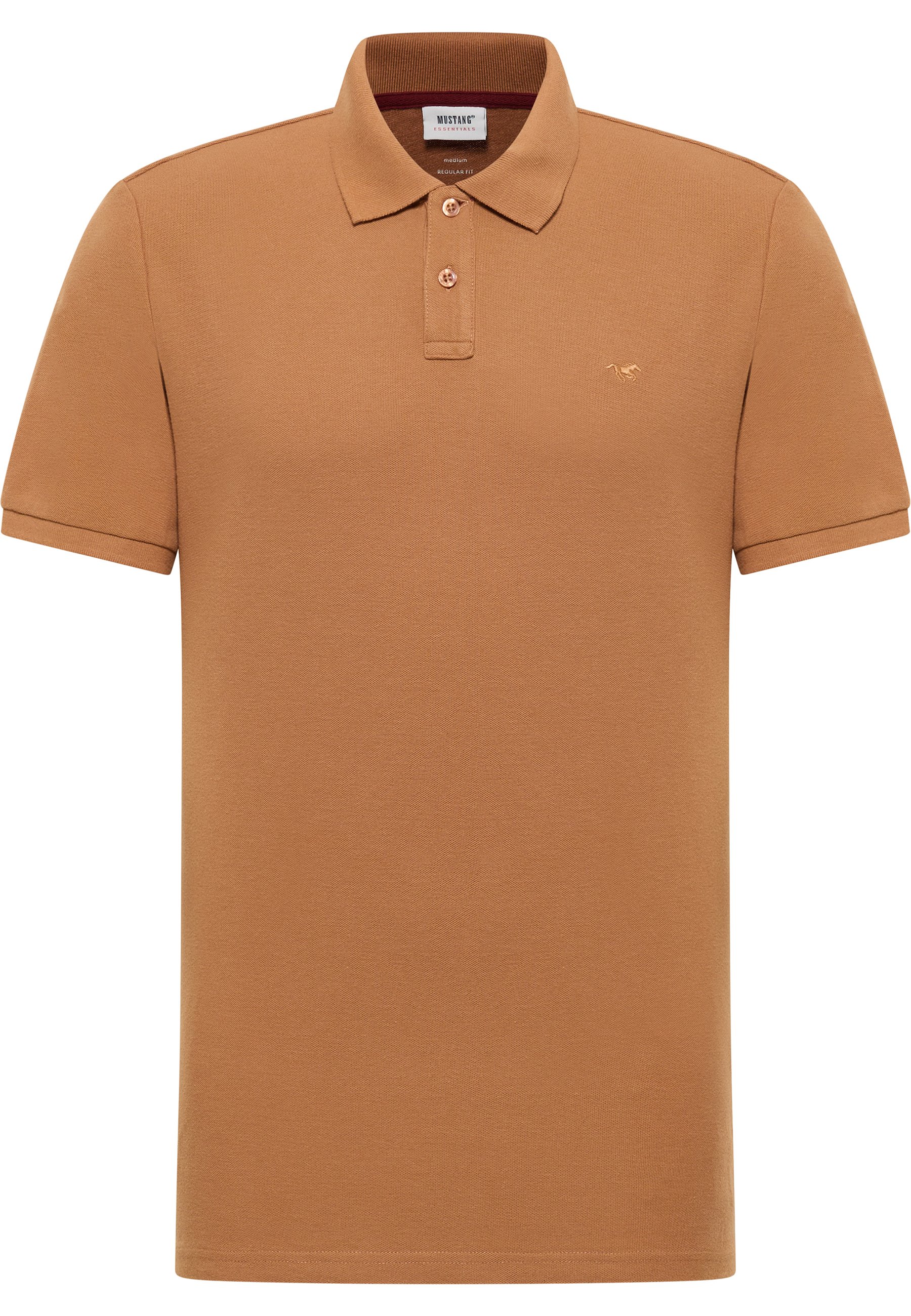 Mustang Herren T-Shirt Style Palco, hellbraun