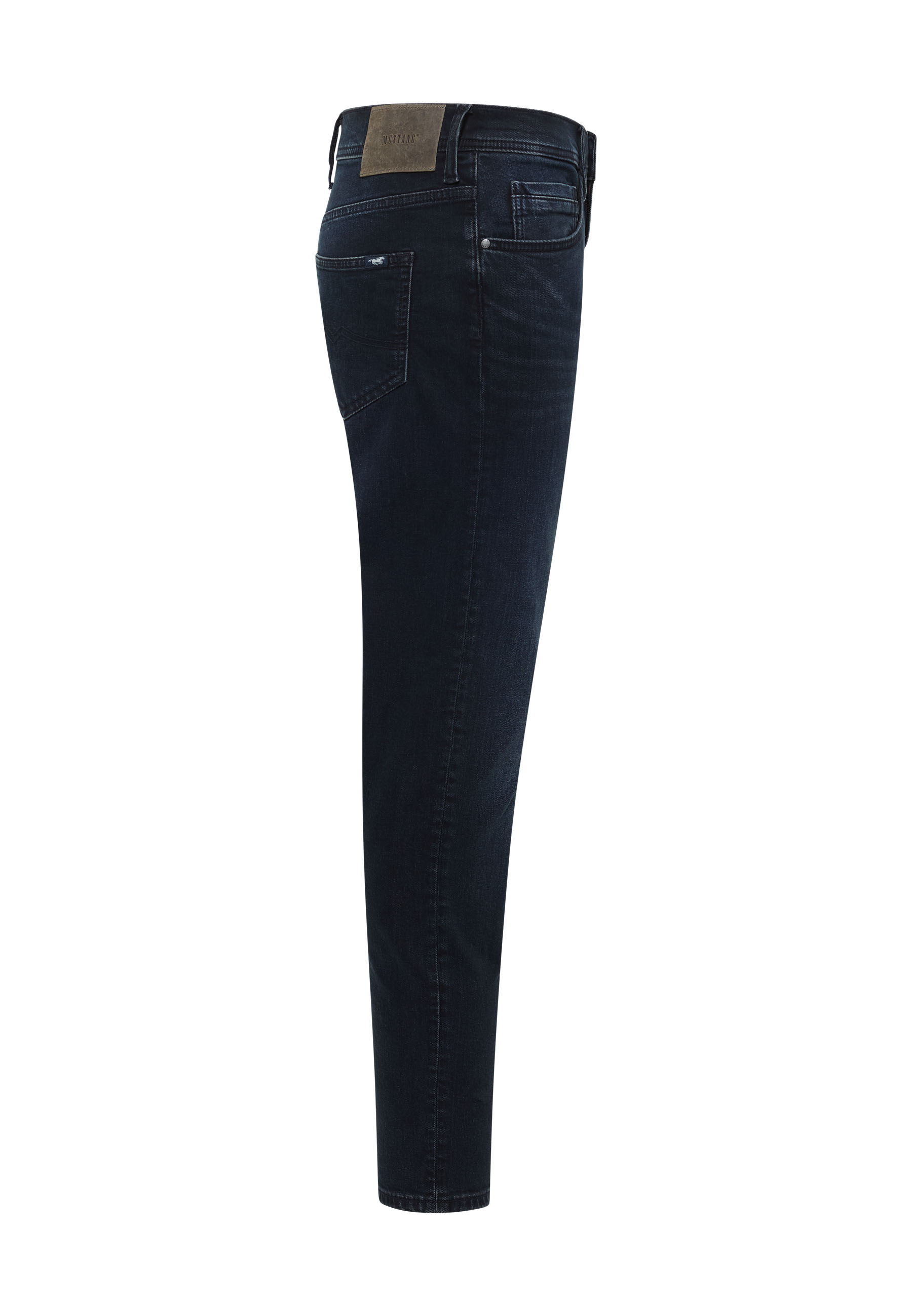 jeans, hose, skinny, dunkle Waschung, Tasche
