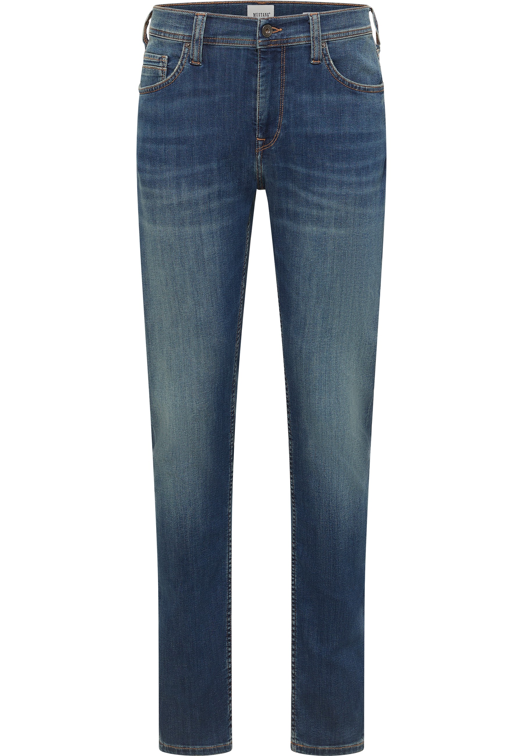 Mustang Herren Jeans Style Vegas Slim, blau mittel