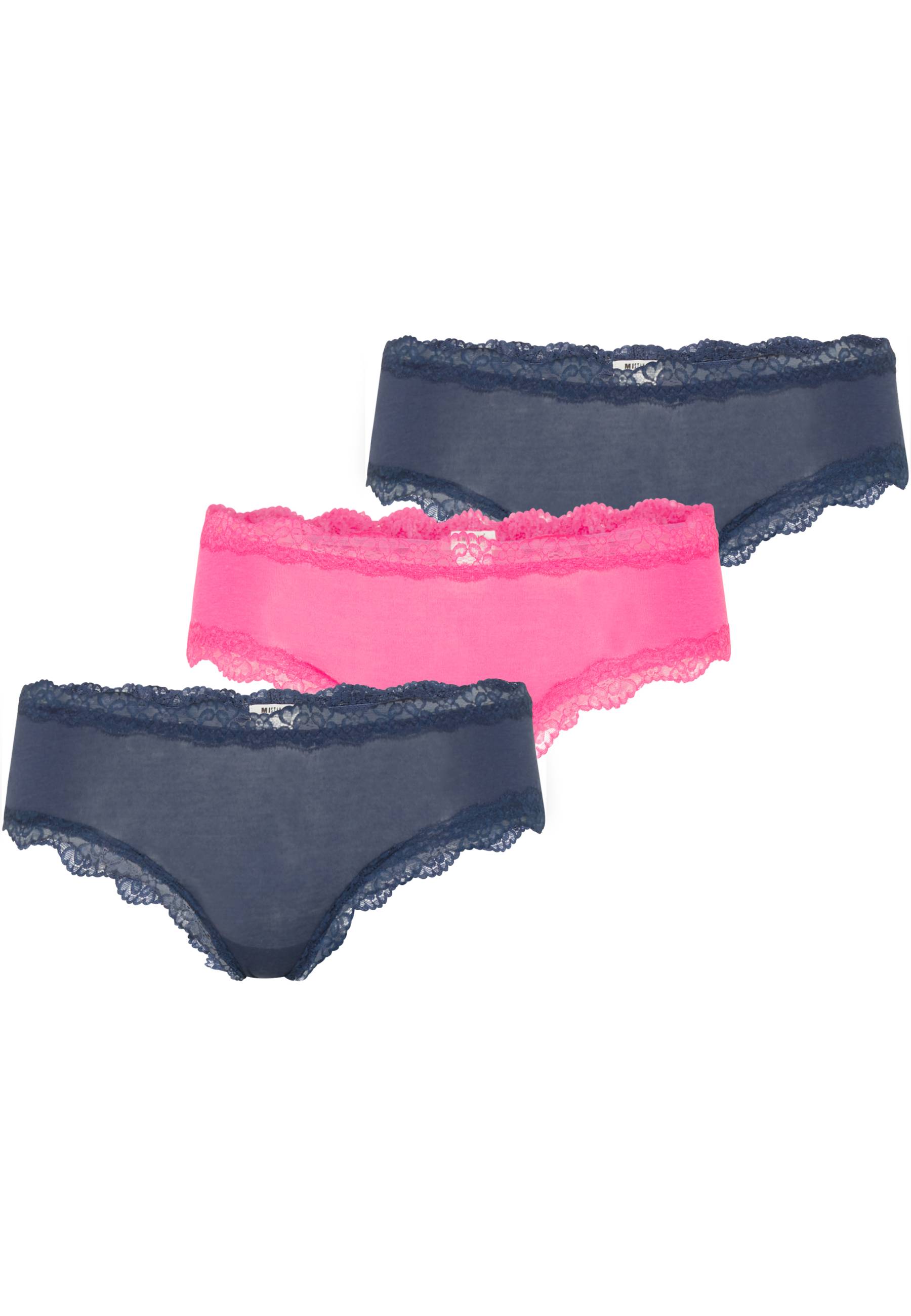 Unterwäsche, Damenhose, Slip, Lace, Mehrfarbig