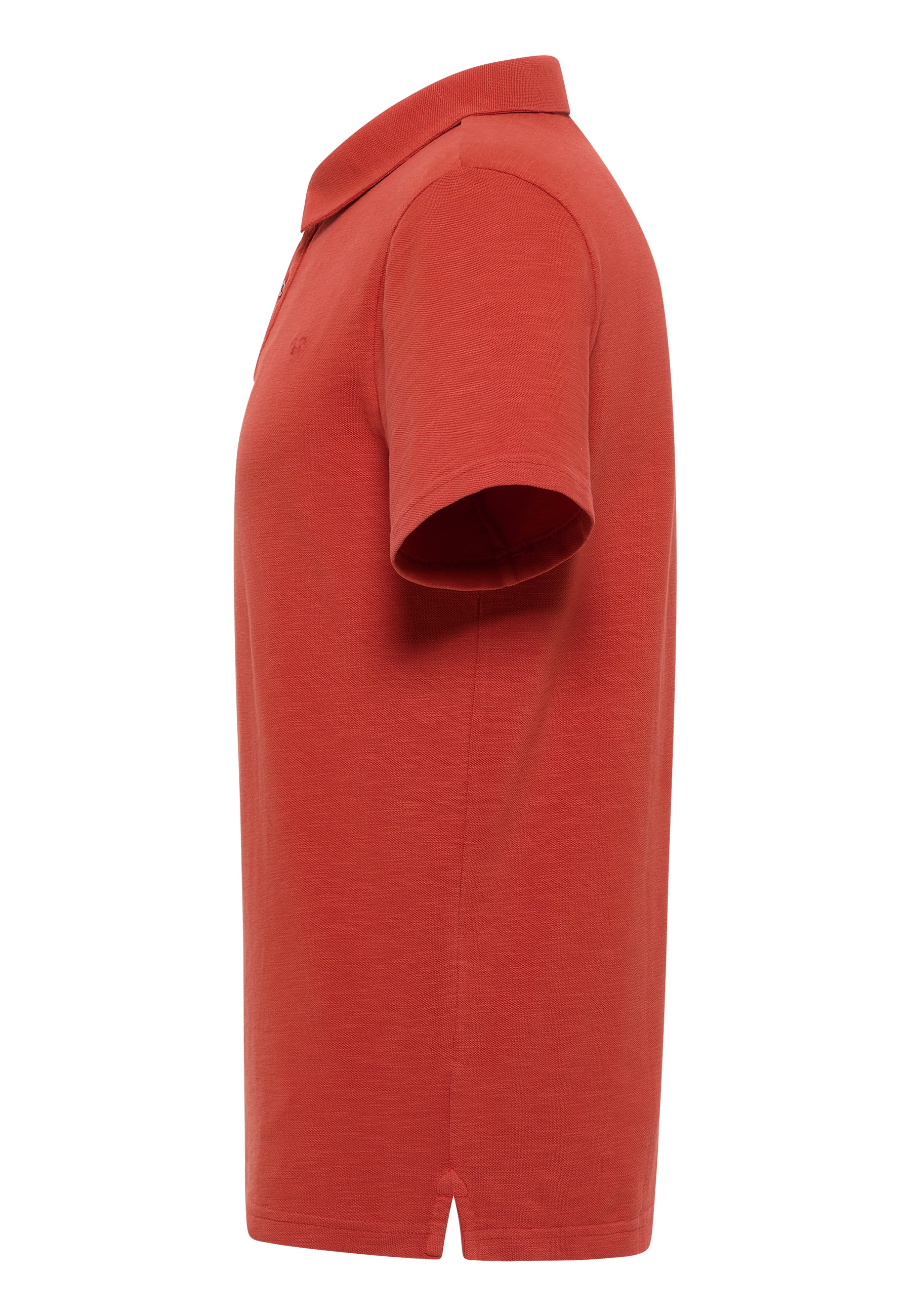 Polohemd, Kurzarm, Kragen, Gerader Schnitt, Orange