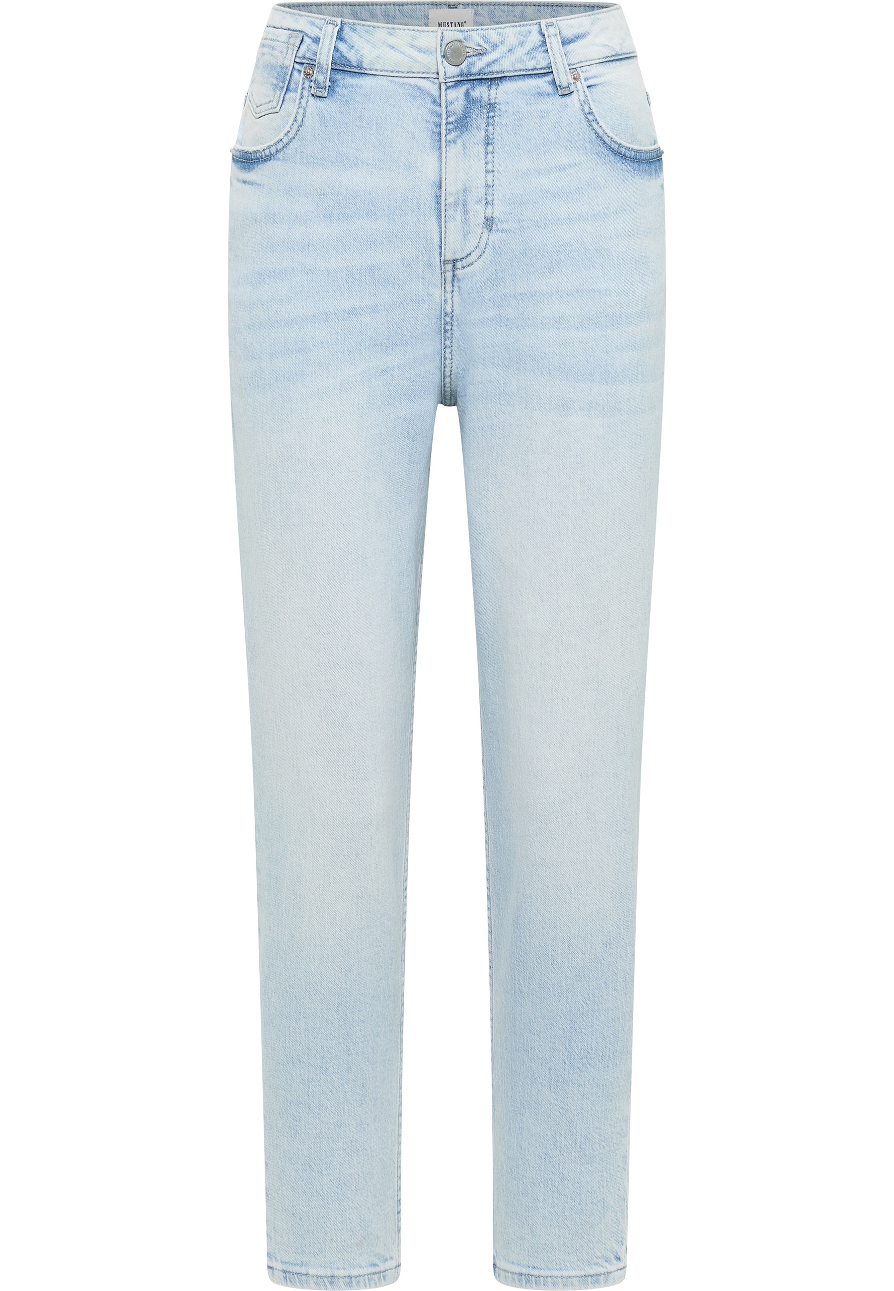 Mustang Damen Jeans Style Charlotte Tapered, blau hell