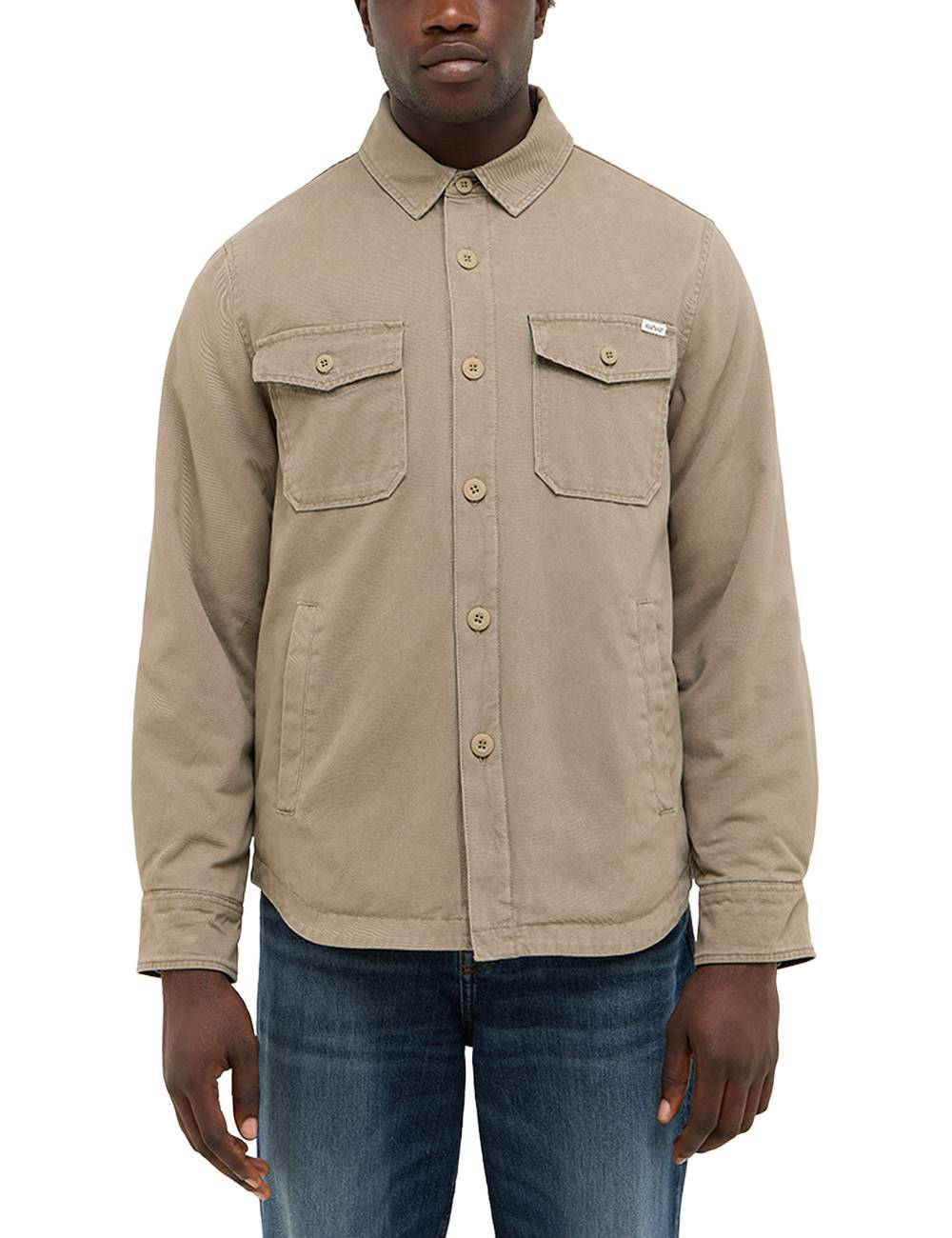 Hemd, Langarm, Ärmel, Khaki, Mantel