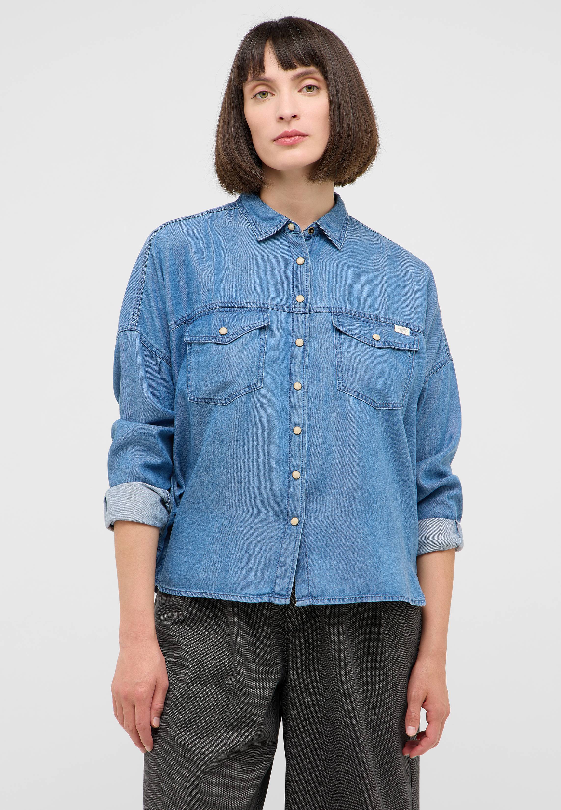 Hosen, Hemd, Jeanshose, Langarm, Bluse