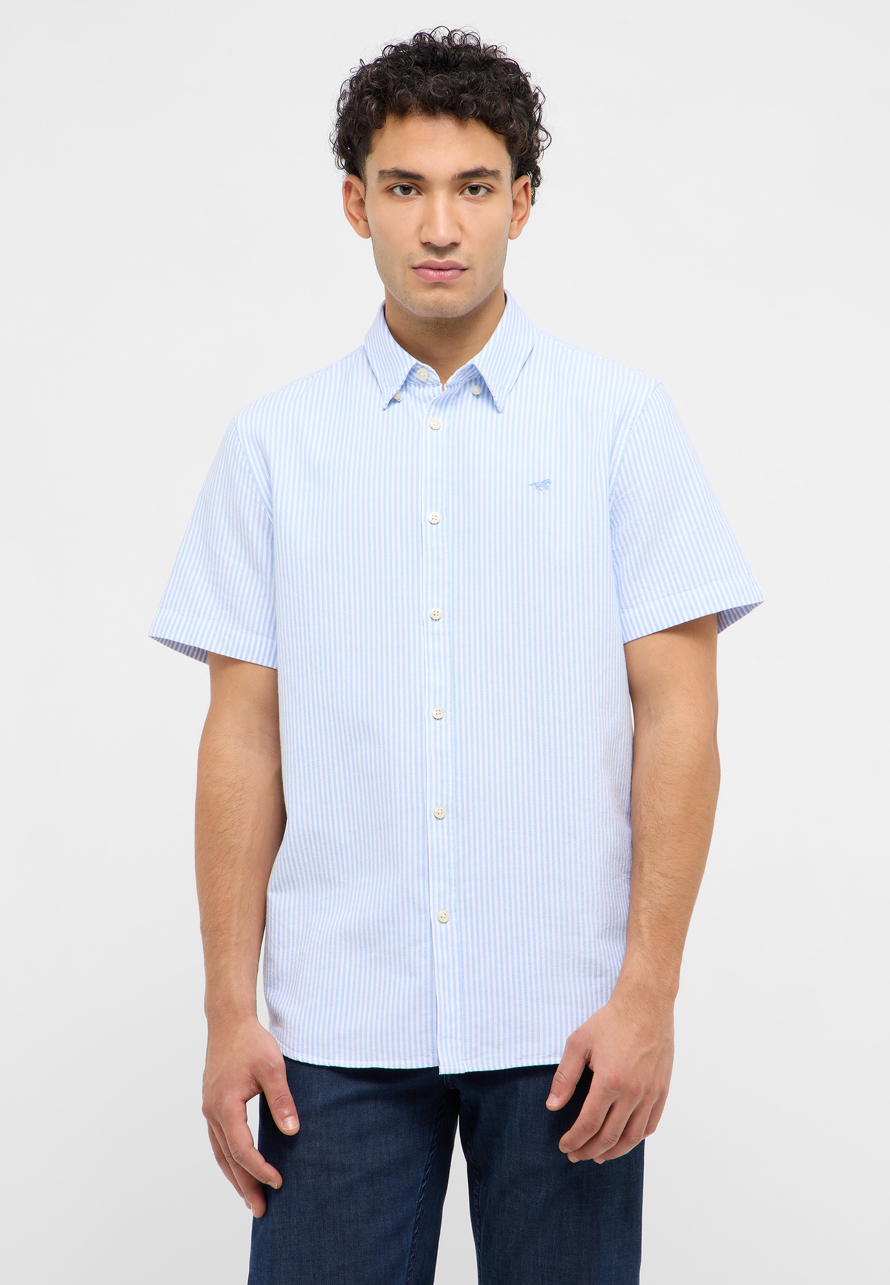 Hemd, Kleid, Hemd, Jeans, Mann, Person