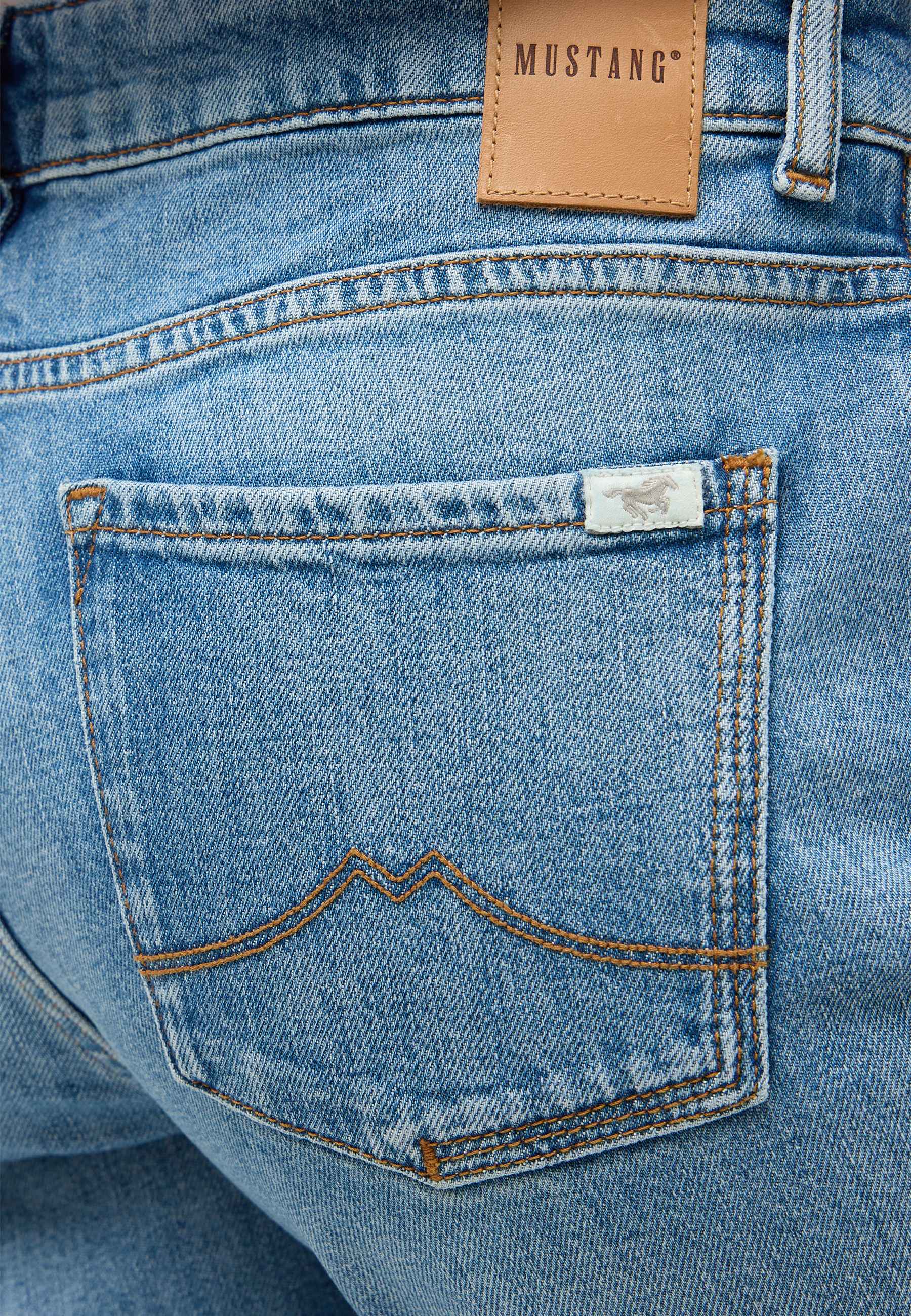 jeans, Hintertasche, Denim, Stonewash, Nähte
