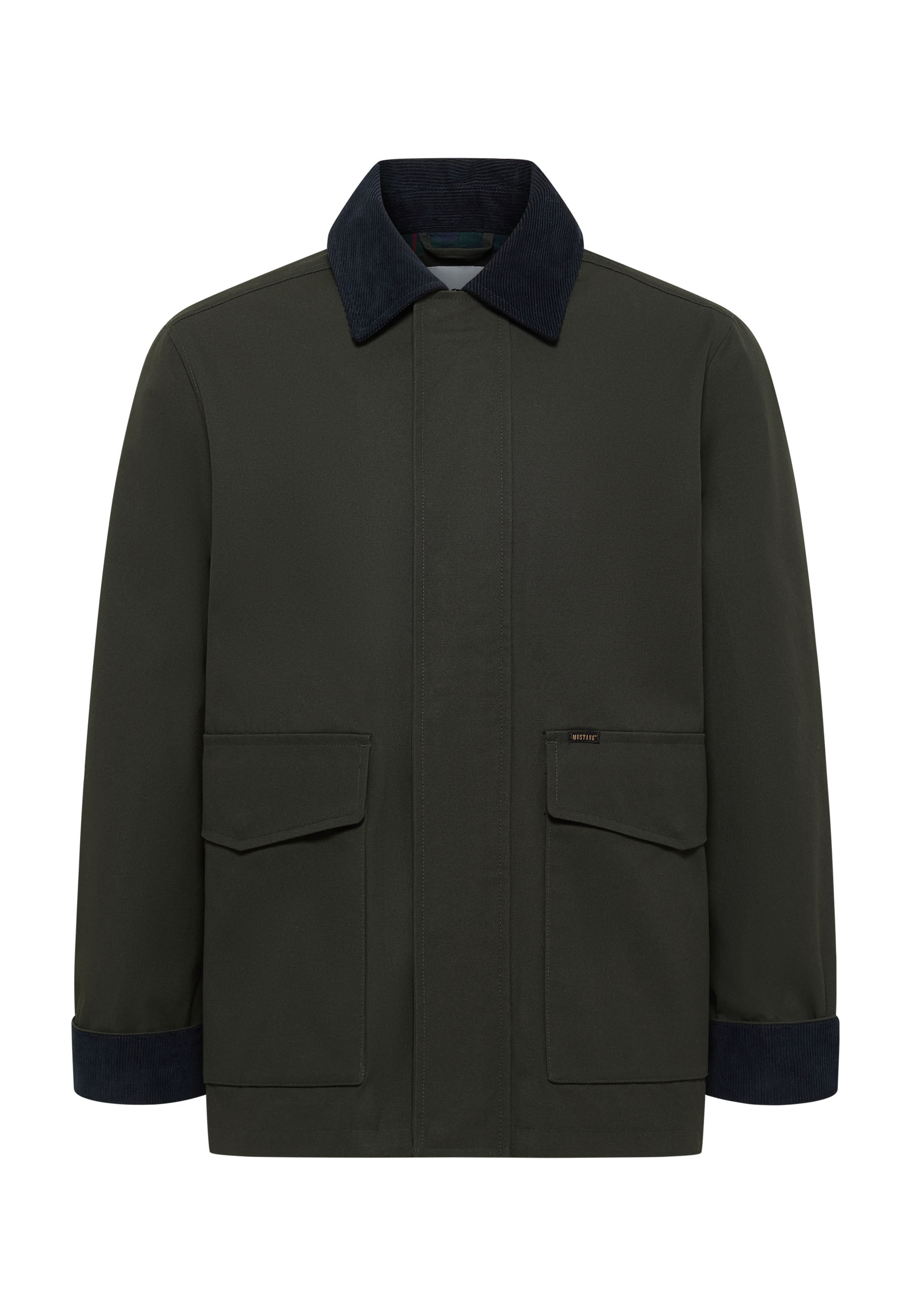jacke, militärstil, oliv, cordulicollar, taschen