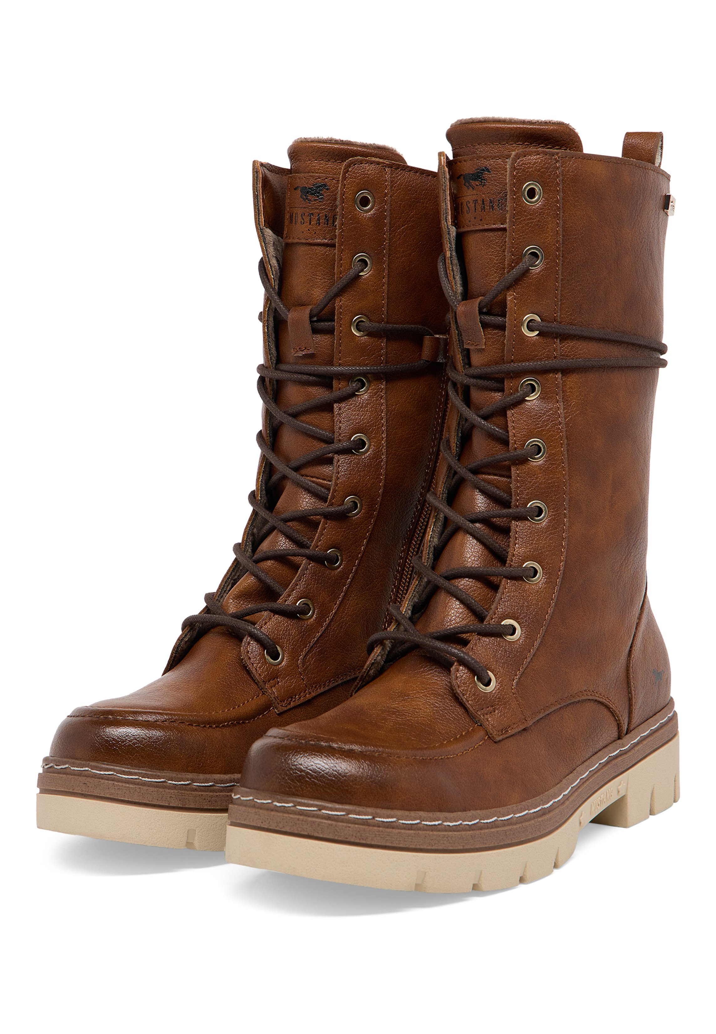 Mustang Damen Stiefel Style Akela, cognac