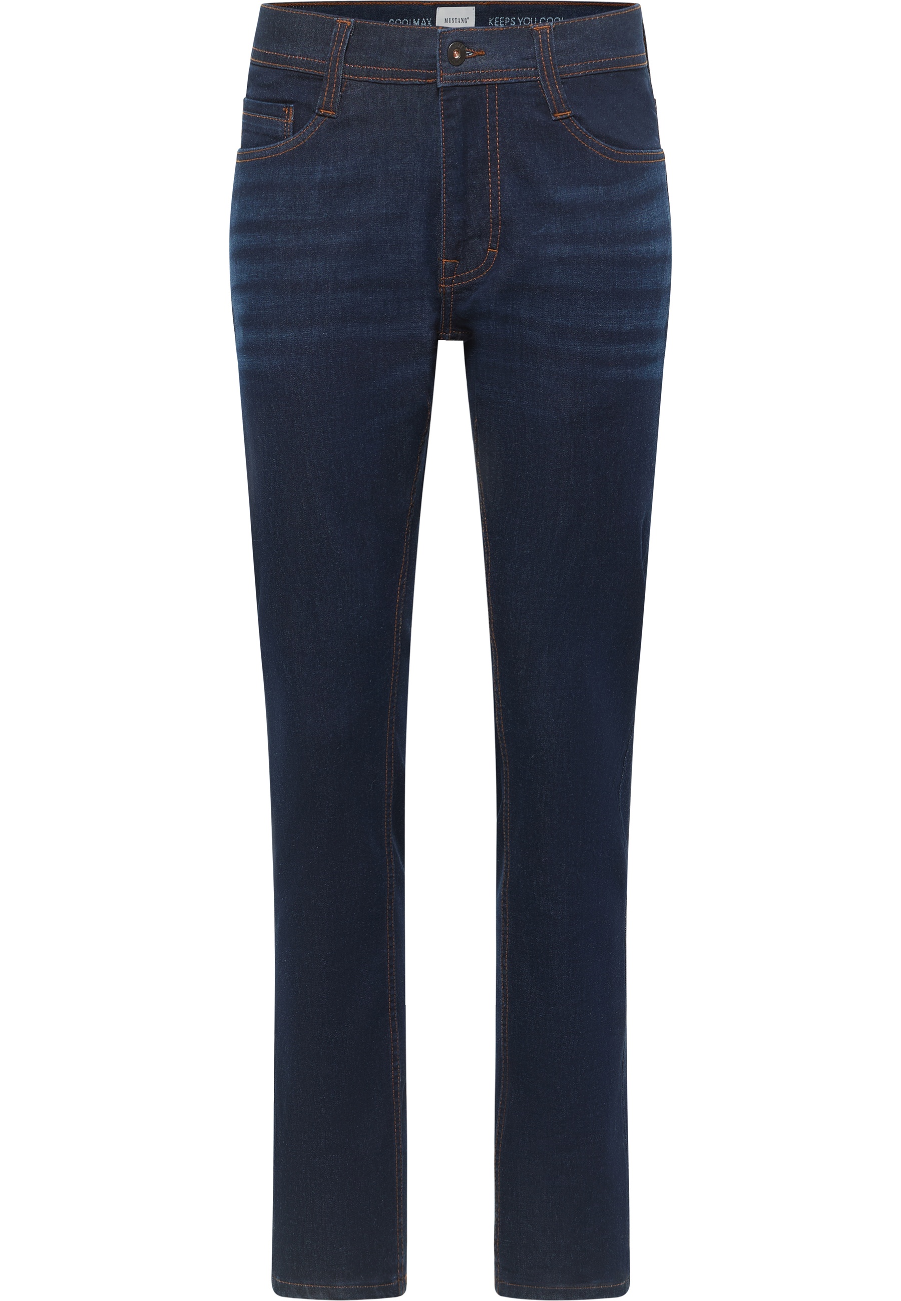 Mustang Herren Jeans Style Oregon Slim, blau sehr dunkel