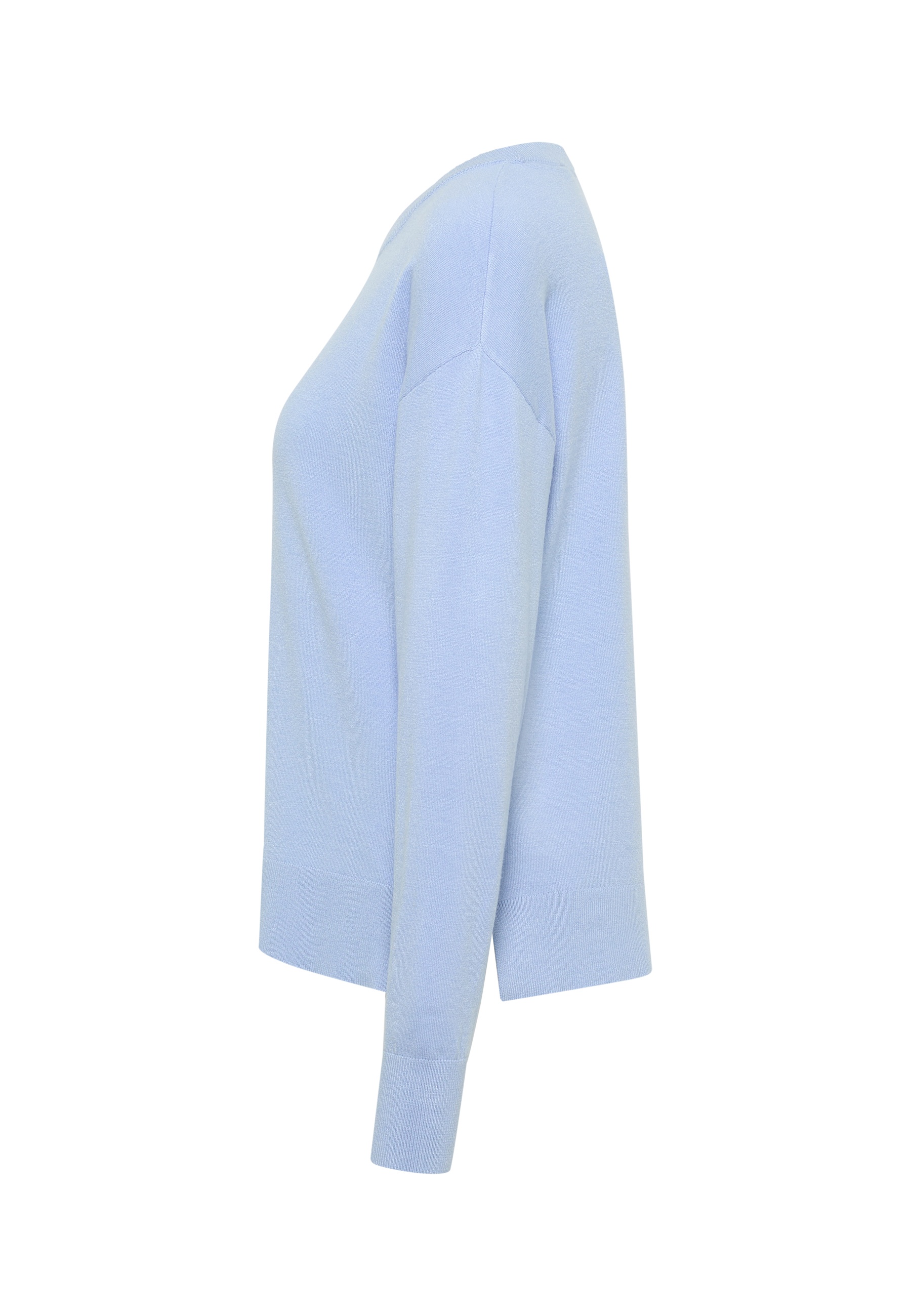 mit Flat-Knit-Struktur