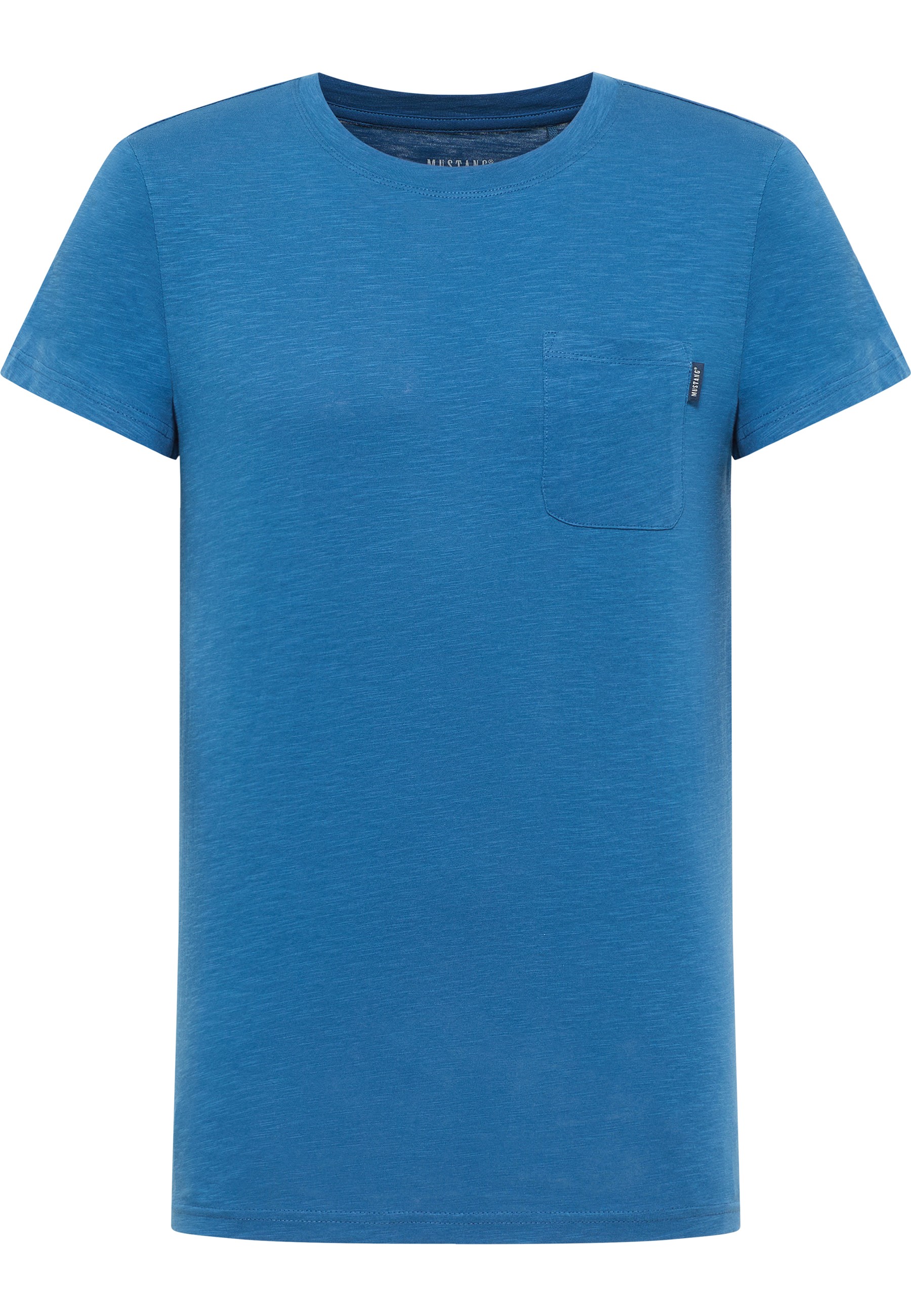 Mustang Herren T-Shirt Style Allen, mittelblau