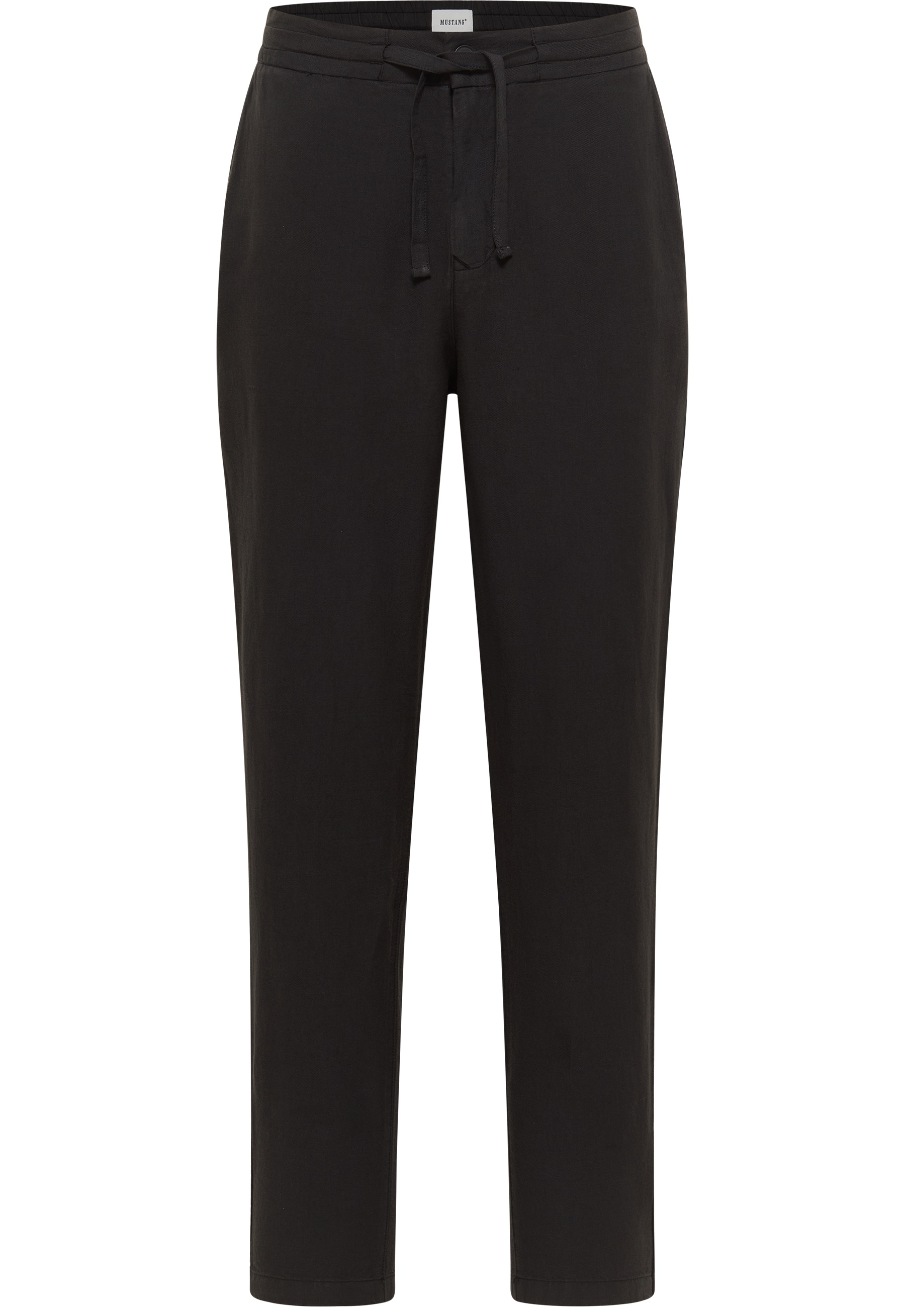 hosen, schwarz, bauchkordel, lockere-passform, casual