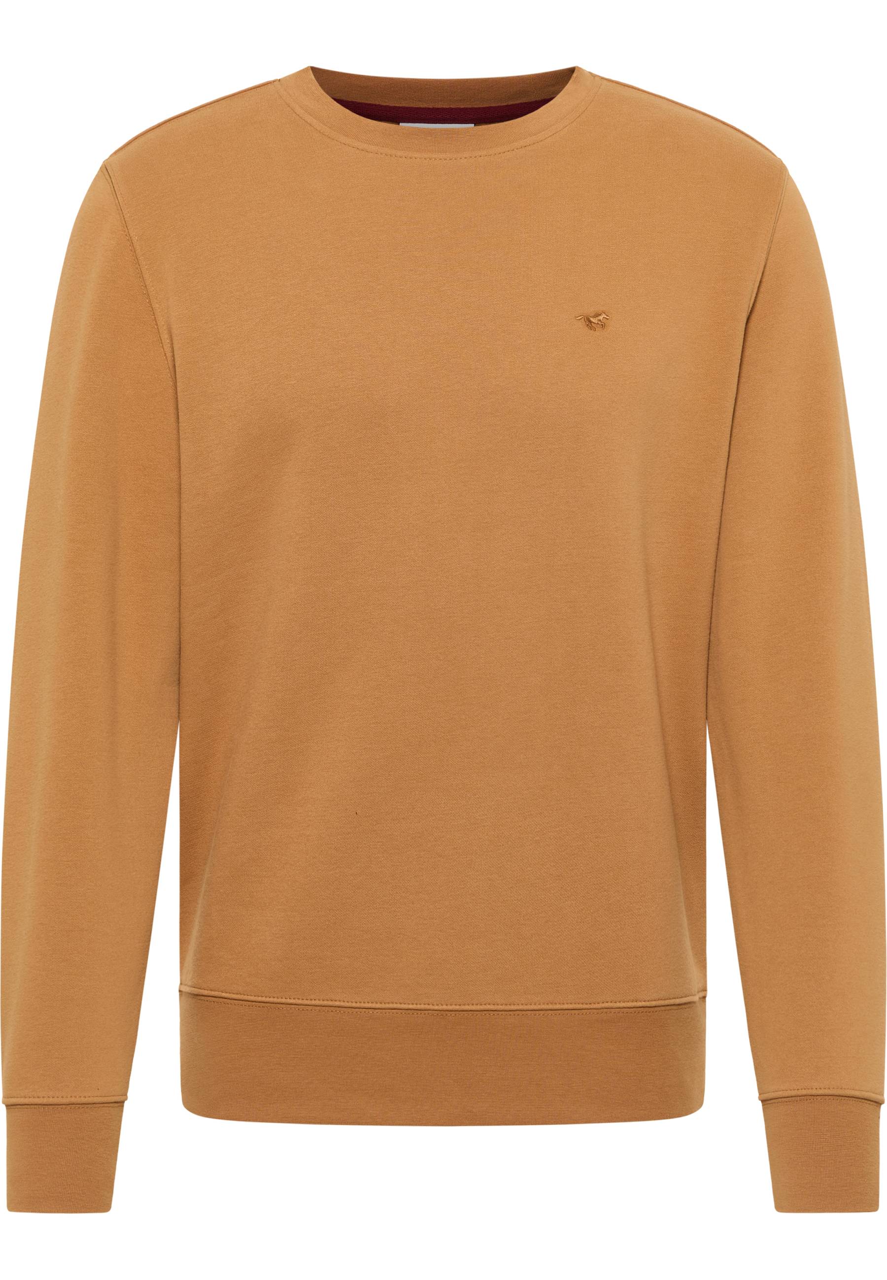 Mustang Herren Sweatshirt Style Clio, cognac