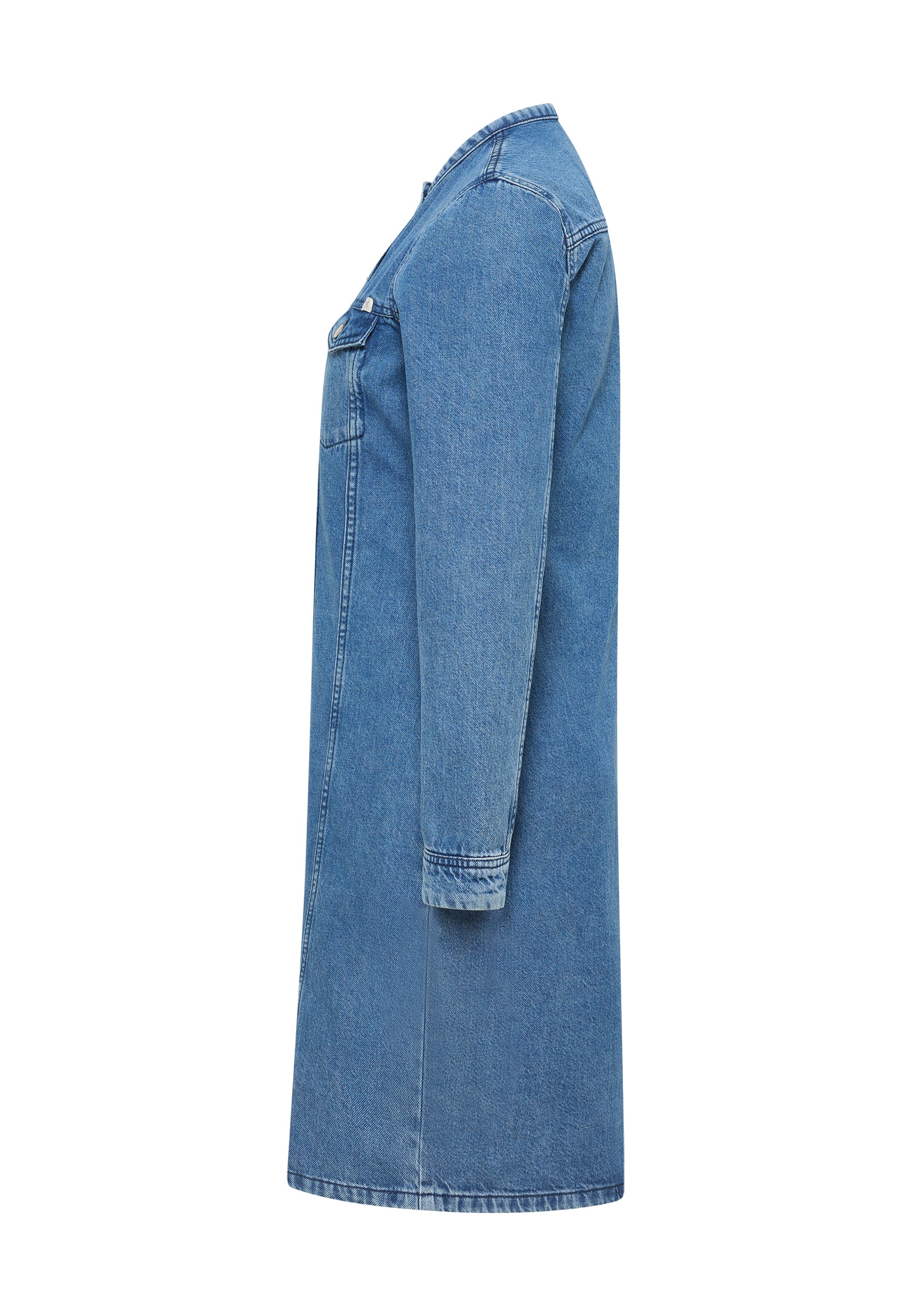 Jeansmantel, Denim, Longjacke, Konstruktion?, unbekannt