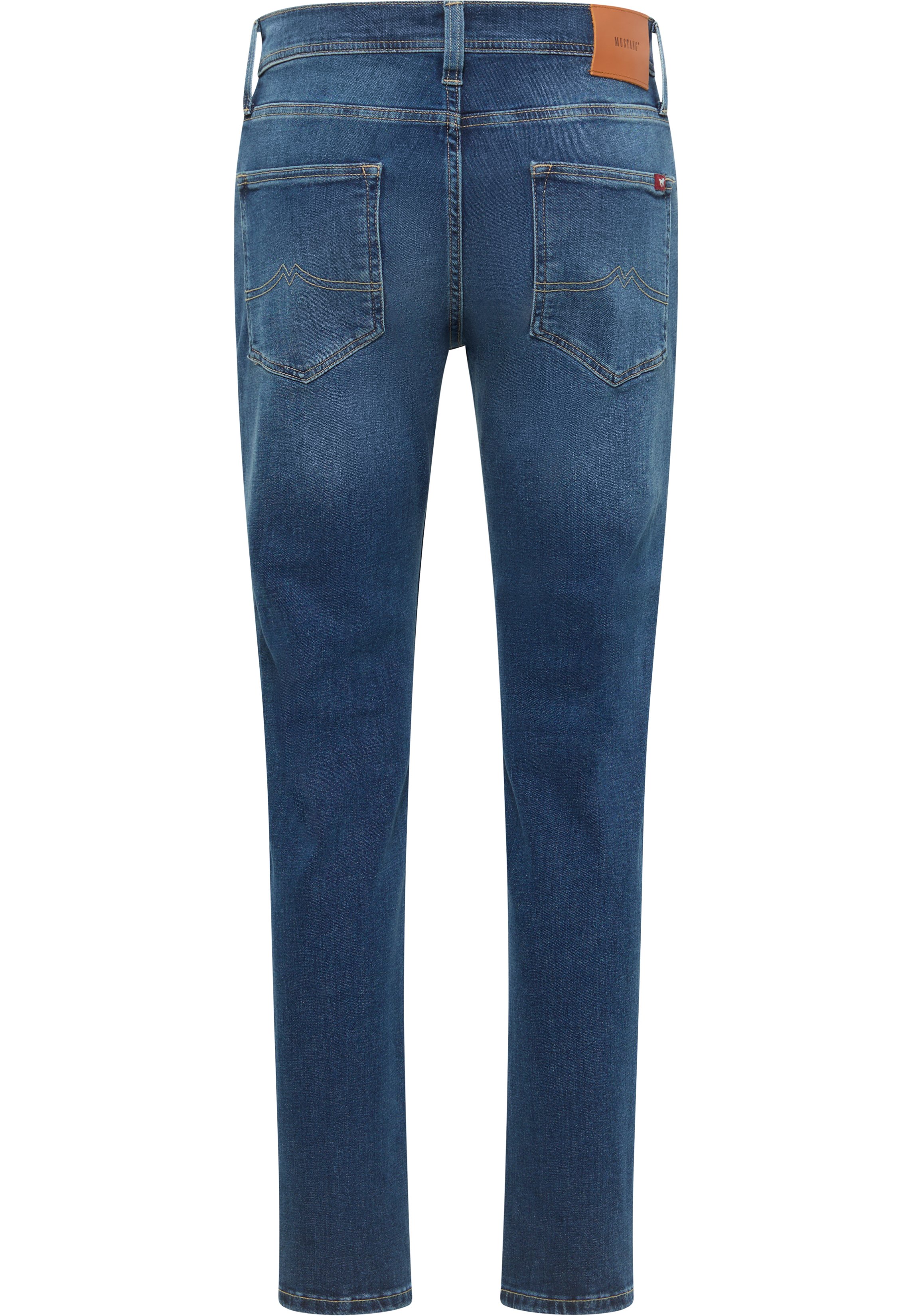 jeans, Denim, Hintertaschen, blau, Hose