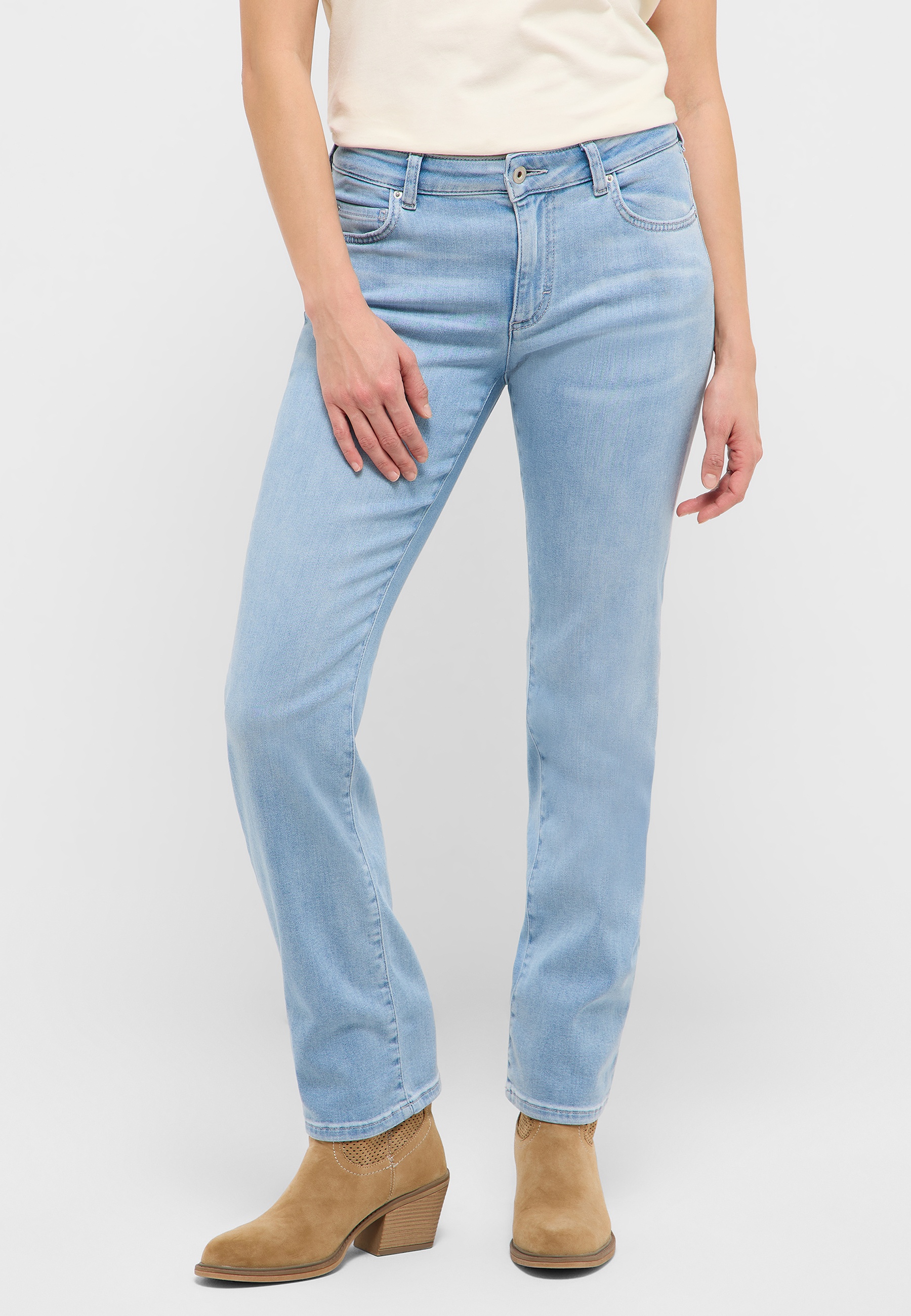 Bekleidung, Hosen, Jeans, Hoher Absatz, Schuh