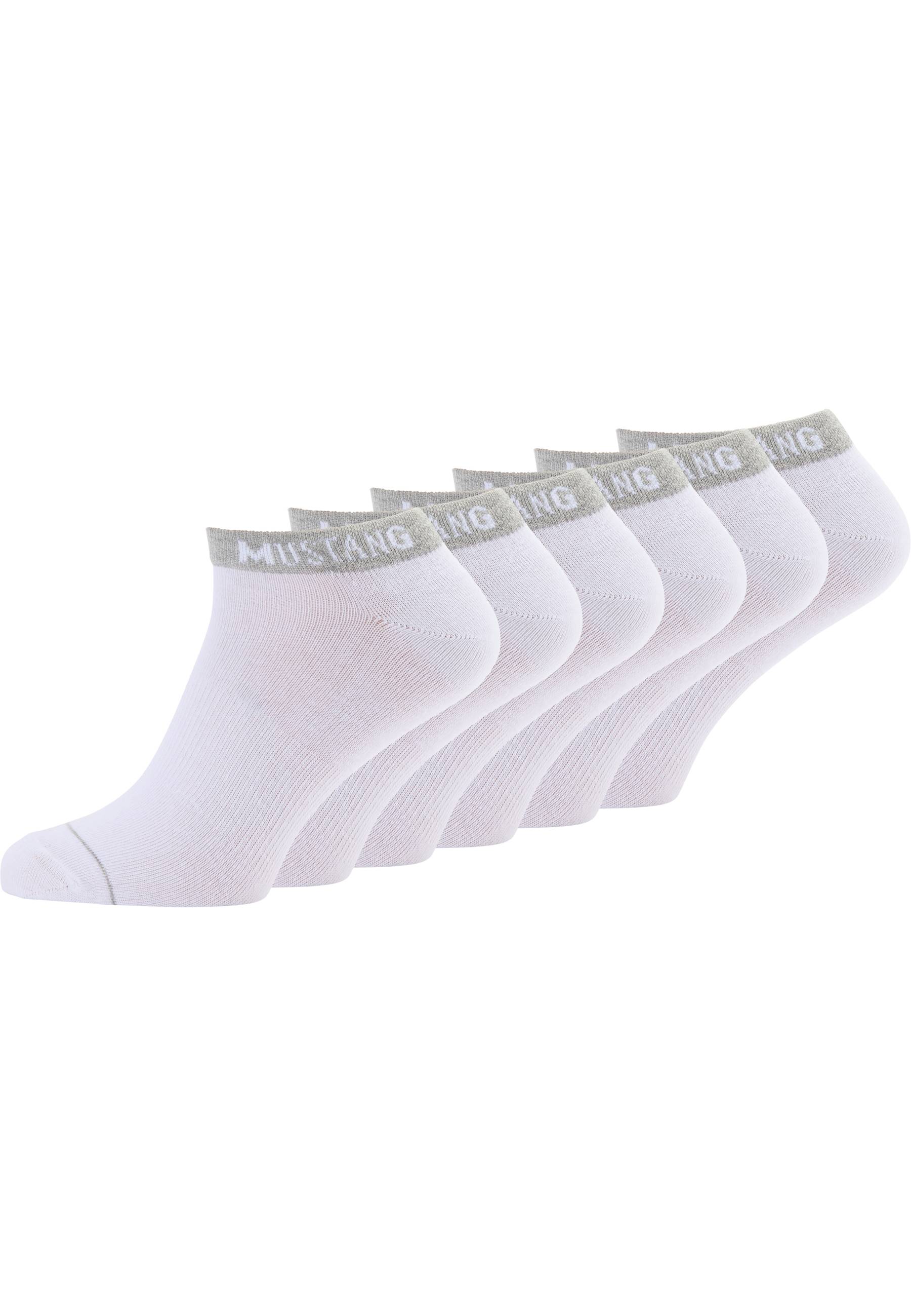 Socken, Kurze Socken, Unifarben, Weiß, Sportbekleidung