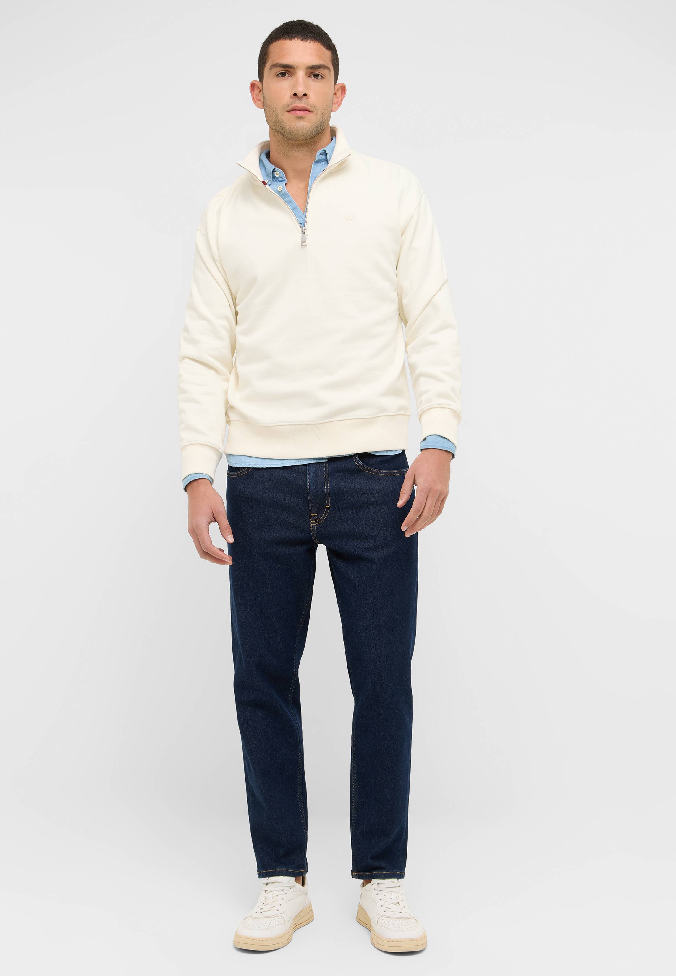 Jeans Style Denver Tapered Hemd, Hosen, Langarm, Mann, Person