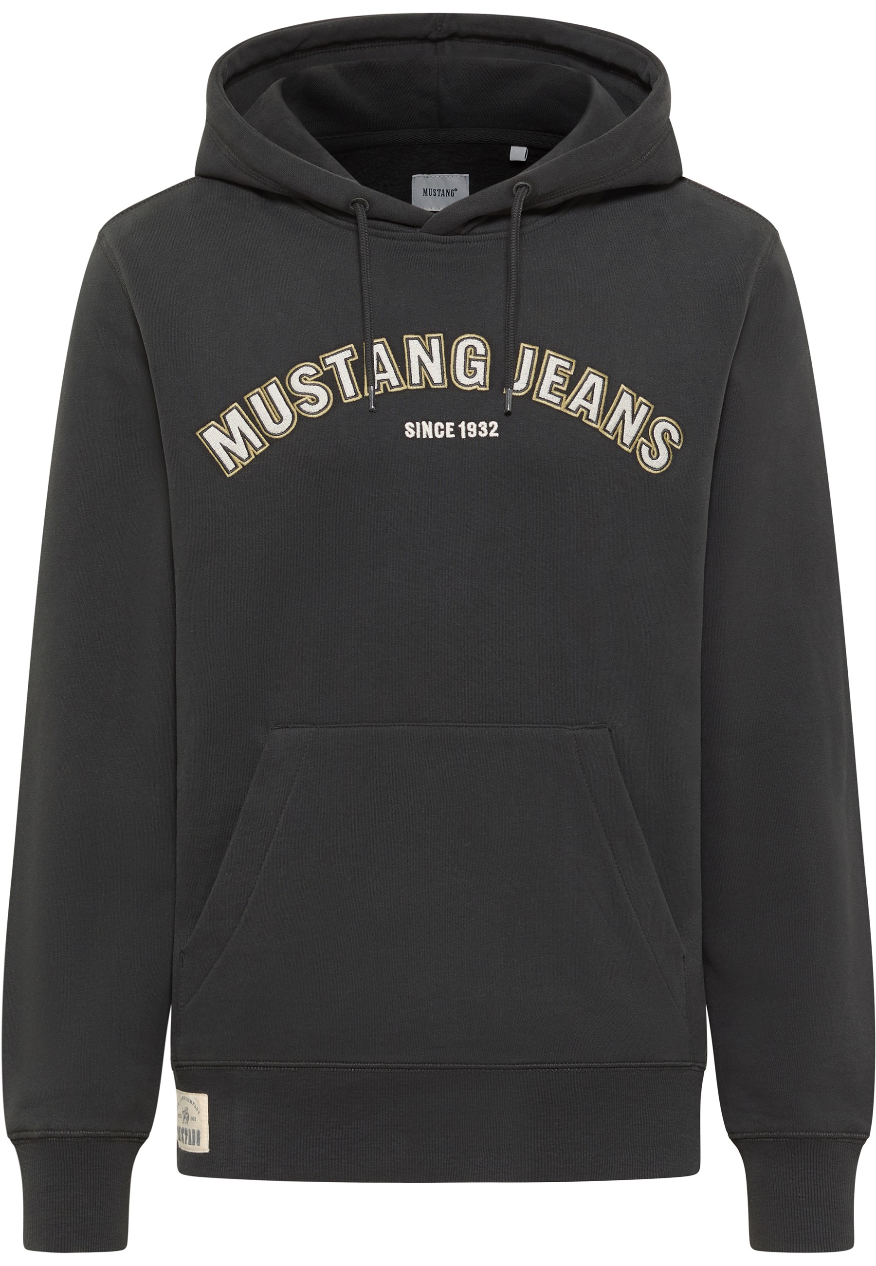 Mustang Herren Sweatshirt Style Eden, anthrazit
