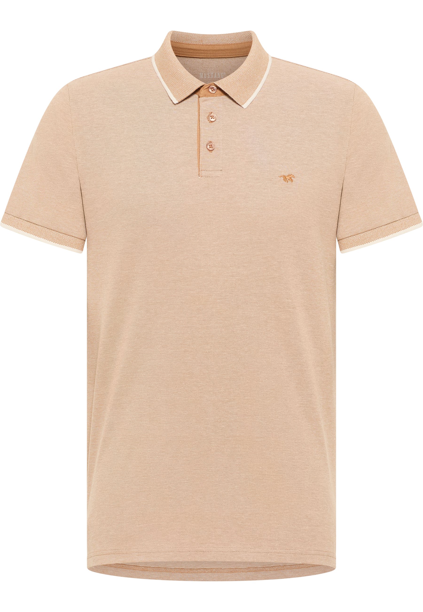 Mustang Herren T-Shirt Style Palco, hellbraun