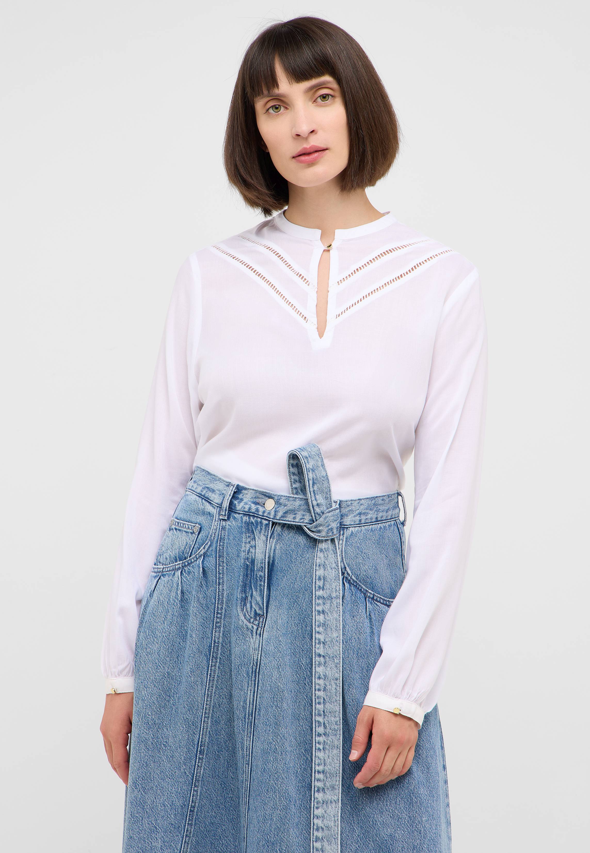 Bluse, Hosen, Langarm, Ärmel, Jeans