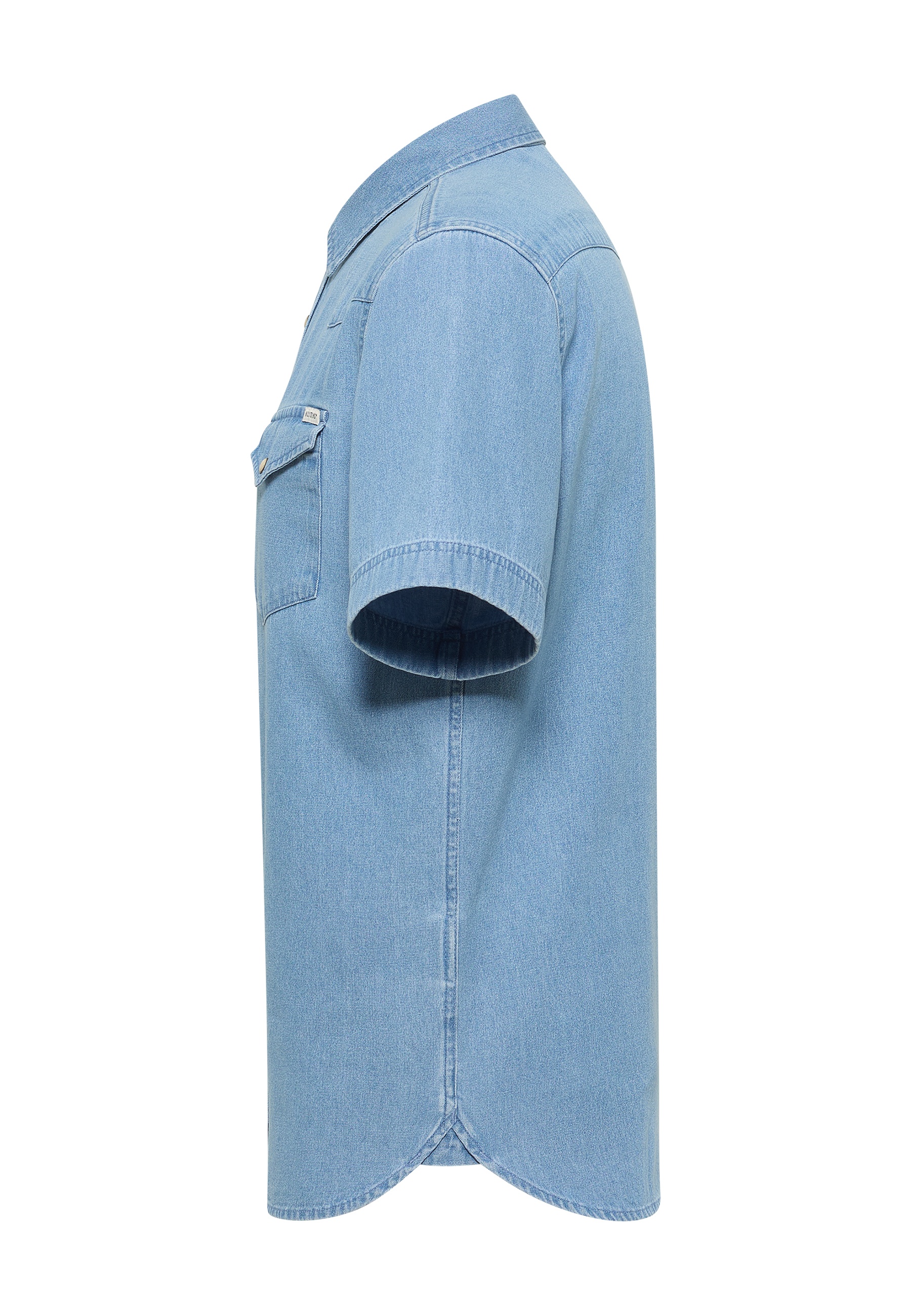 Hemdoutfit, Denim, Kurzarm, Jeansshirt, Garniturshirt