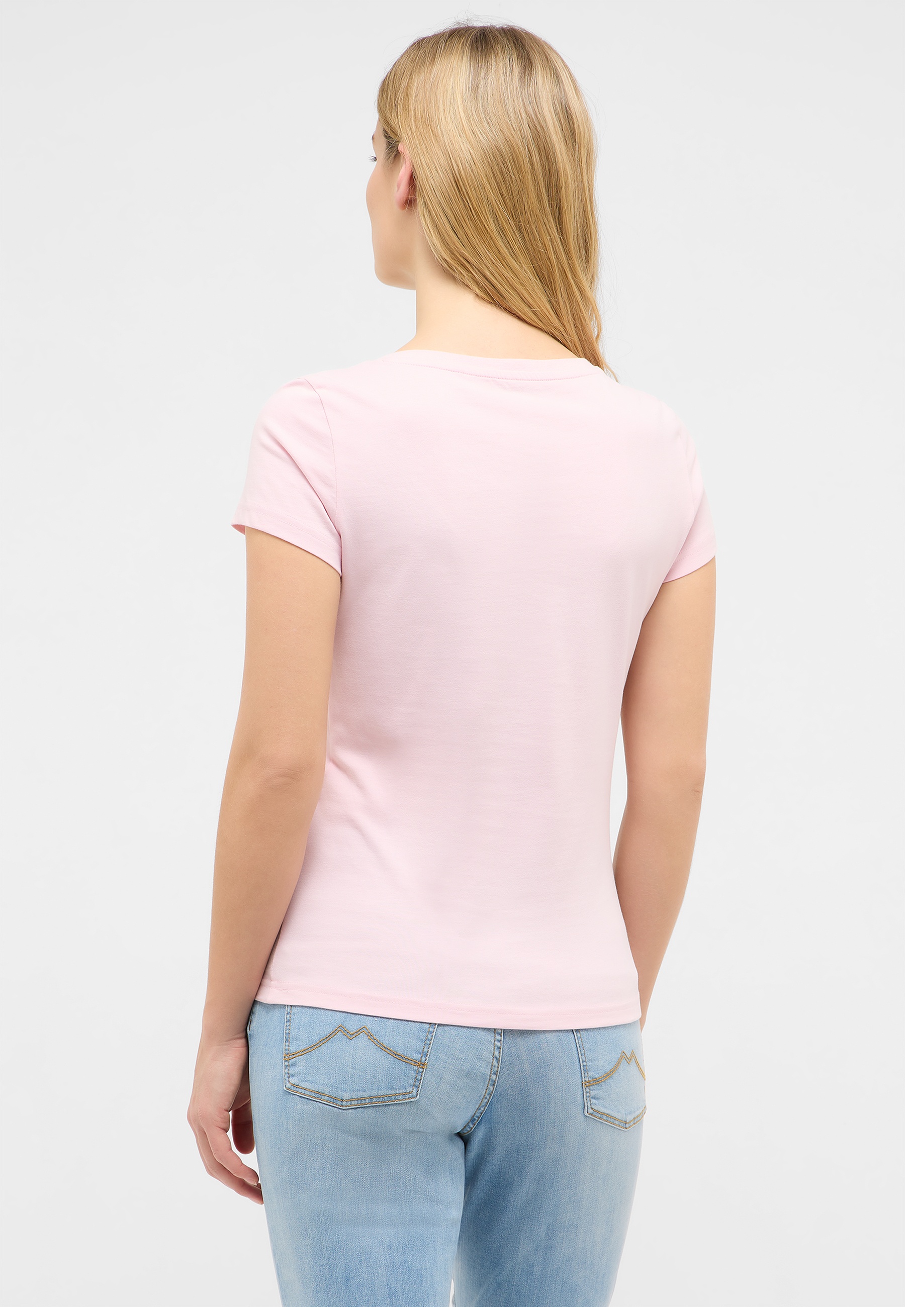 t-shirt, pink, kurzarm, baumwolle, damen