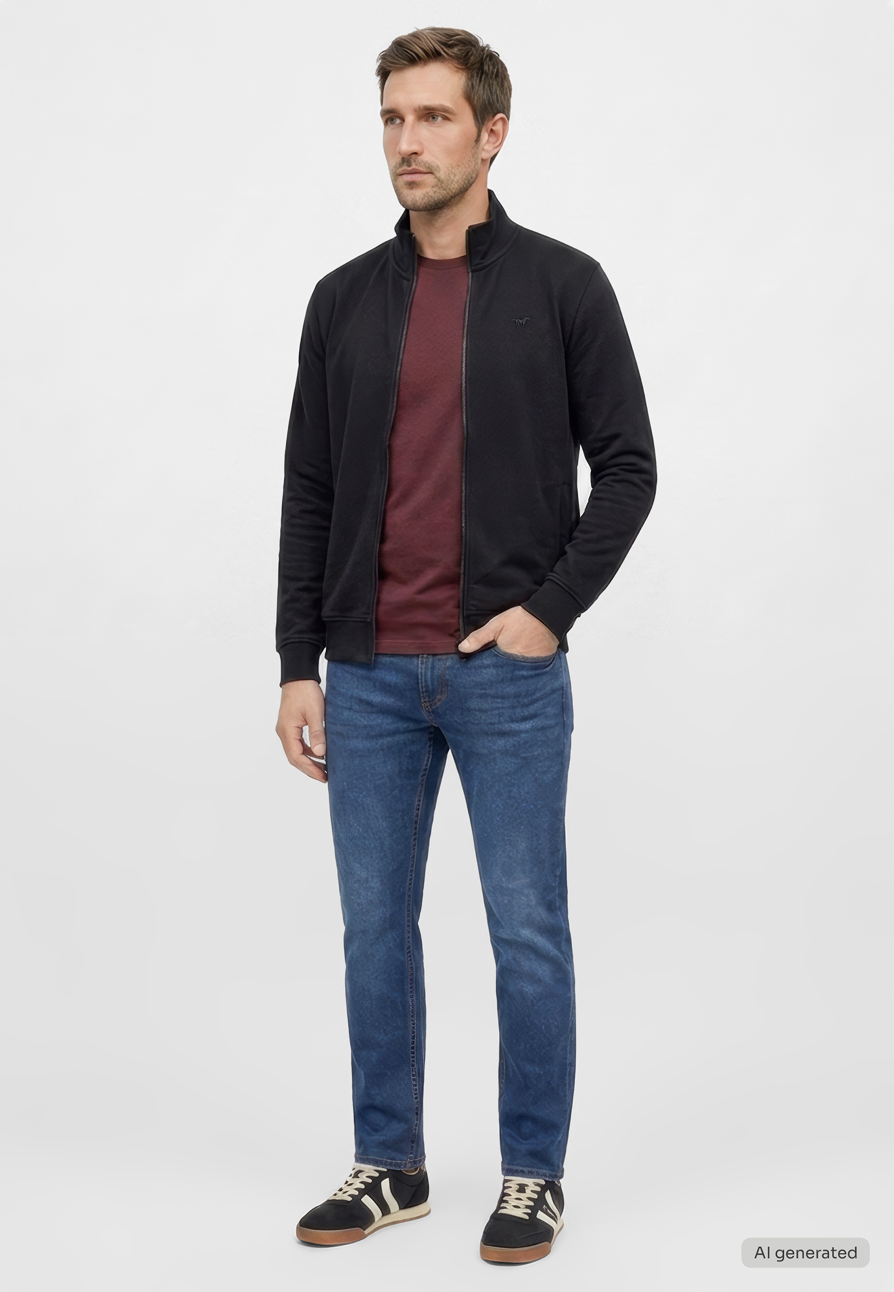 jacke, reissverschluss, schwarz, mantel, athleisure