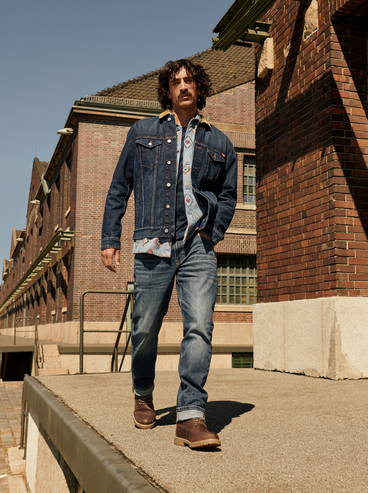 Hosen, Jeans, Jacke, Mann, Person