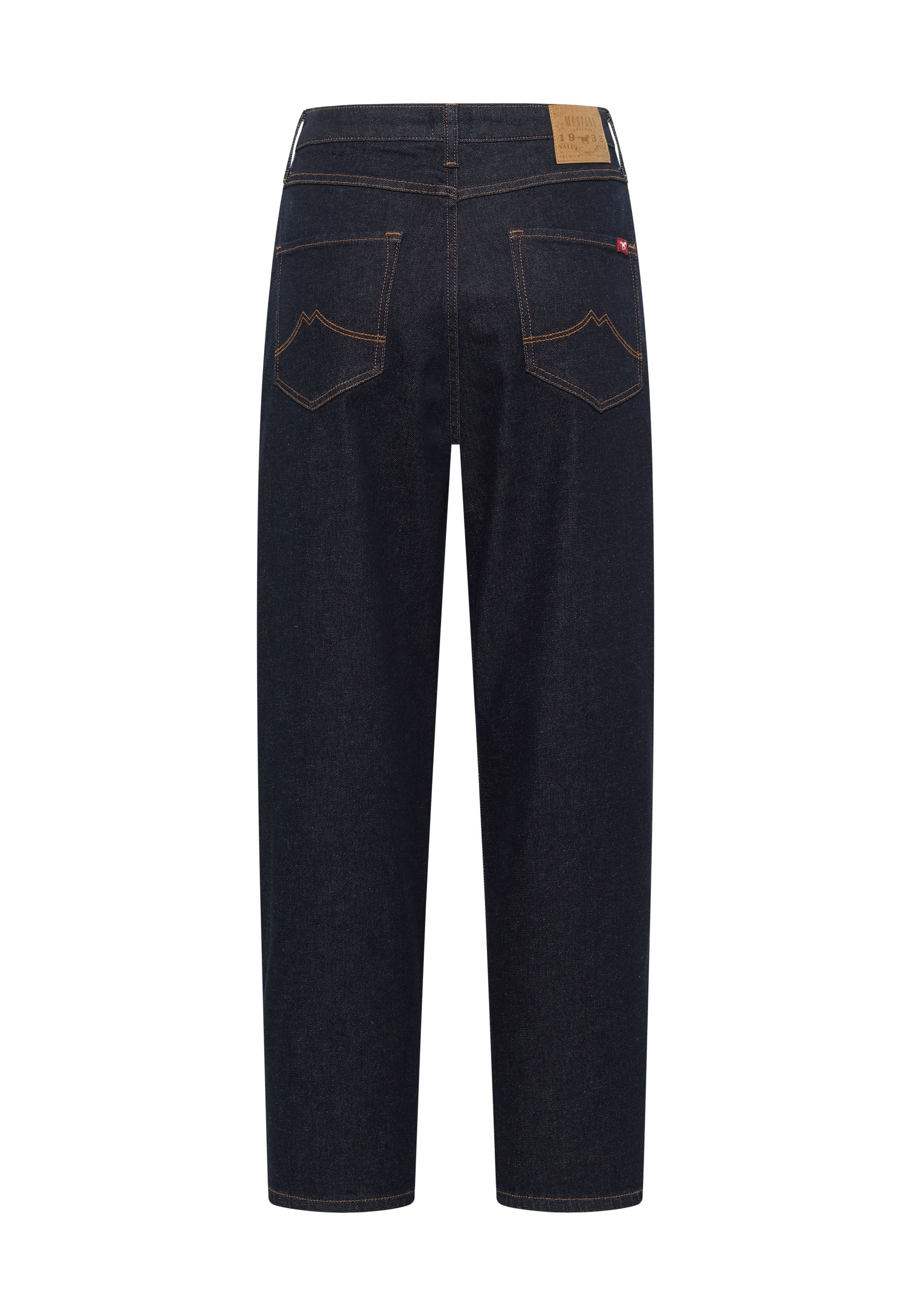 Jeans, Denim, Back Pocket, Dark Indigo, Straight Leg
