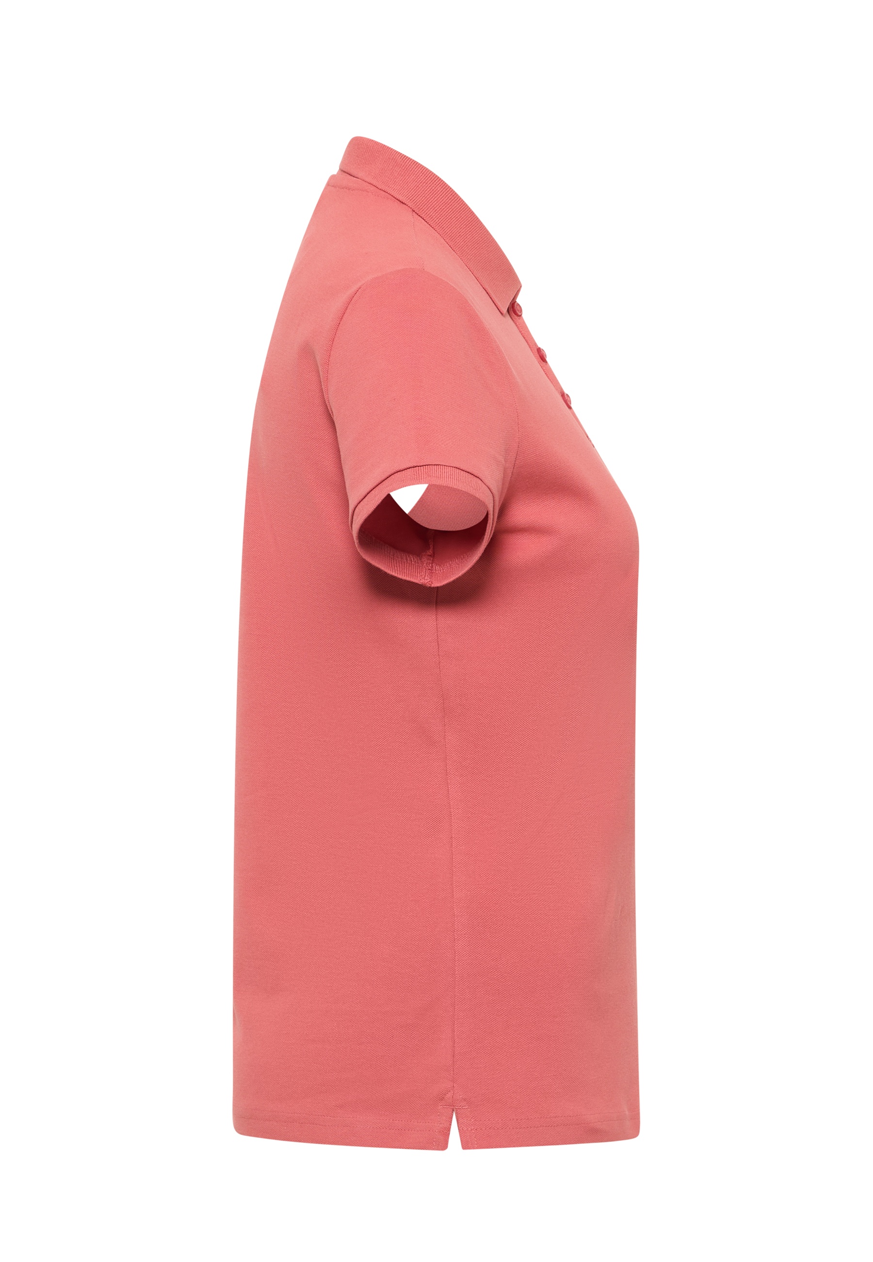 Polohemden, Kurzarm, Pflegeleicht, Rundhals, Polo-Top
