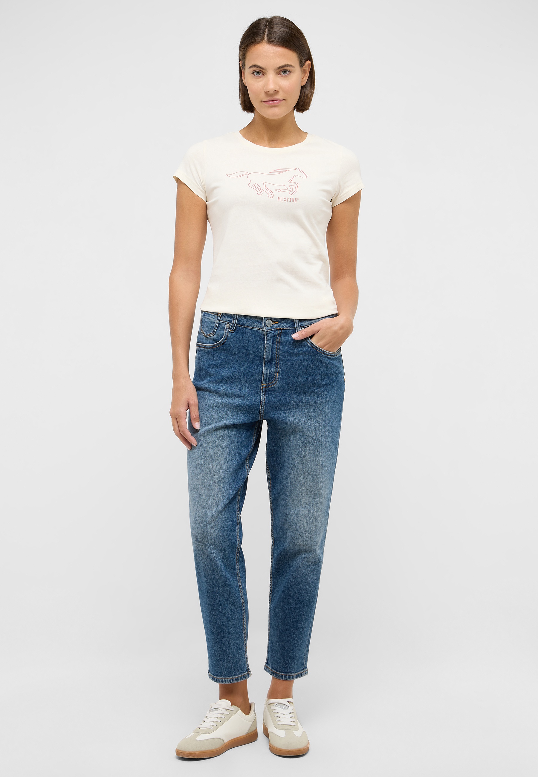 Bekleidung, Hosen, Jeanshose, Person, T-shirt