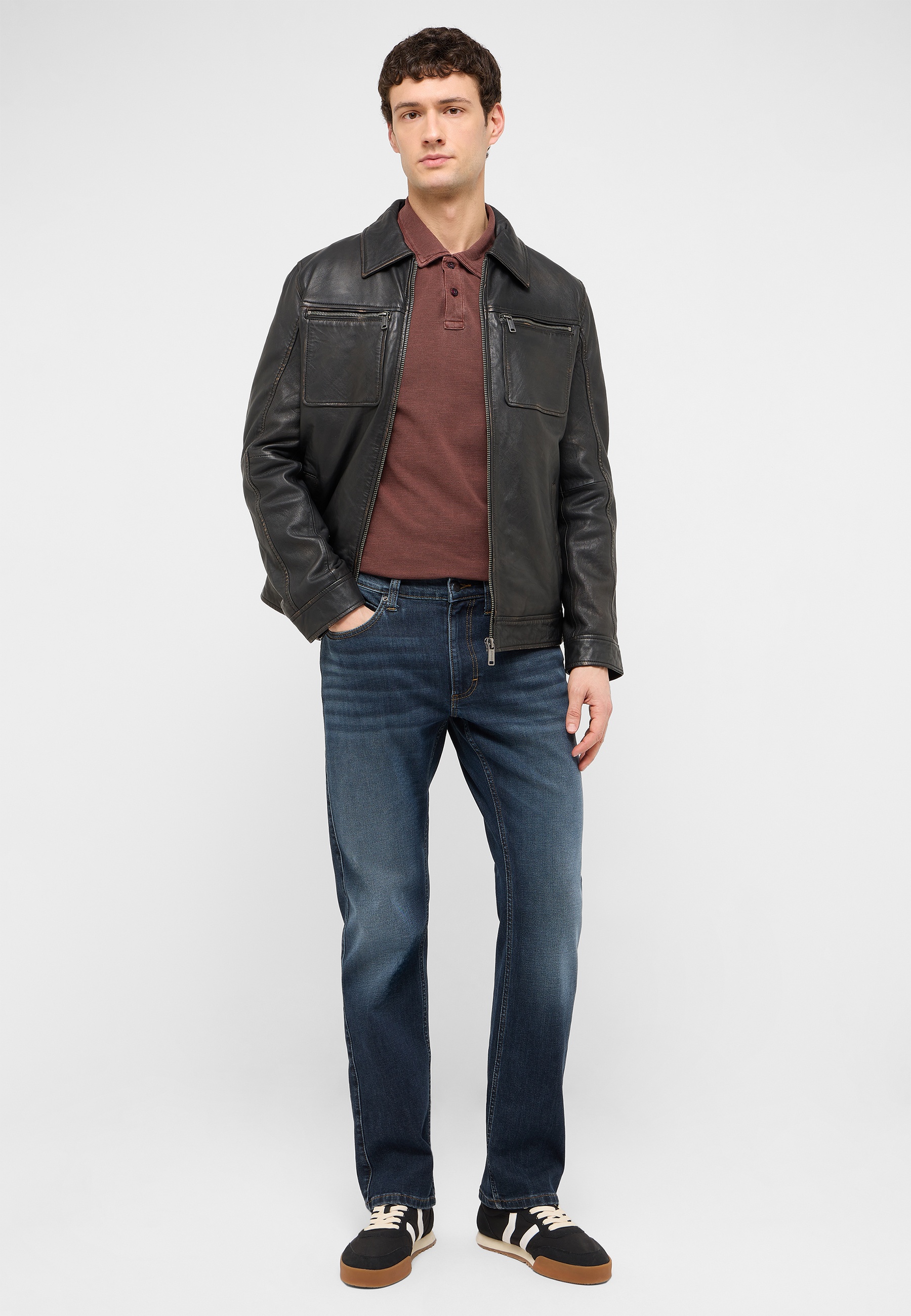Jeans Style Tramper Straight Brushed