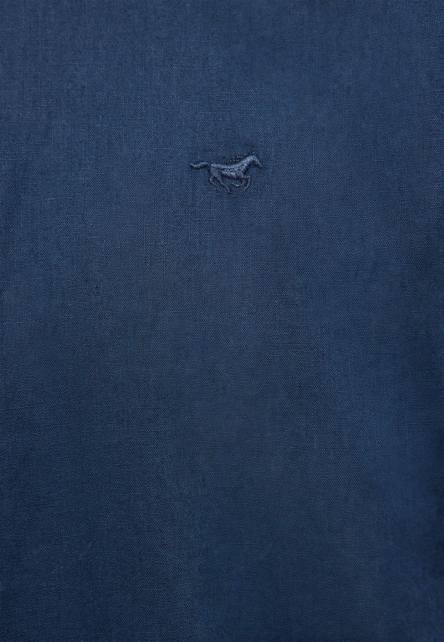 navy, Stoff, Steppung, kleines Logo, texturiert