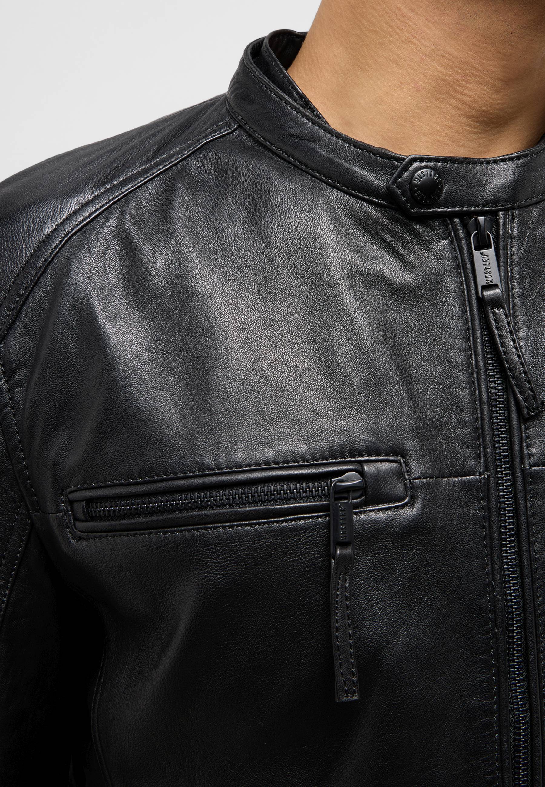 Bekleidung, Mantel, Jacke, Jacke aus Leder