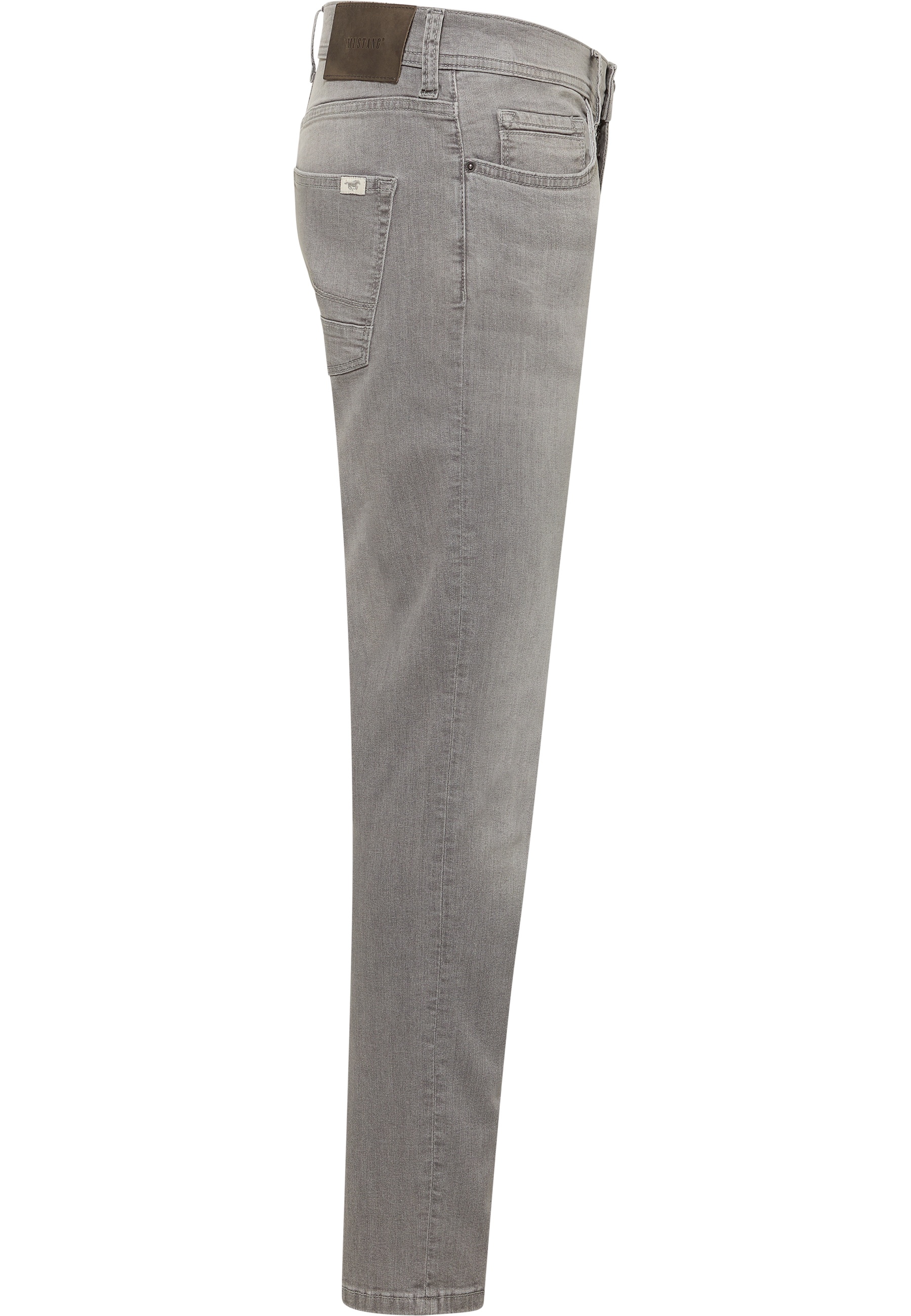 jeans, hosen, grau, denim, cargo-tasche