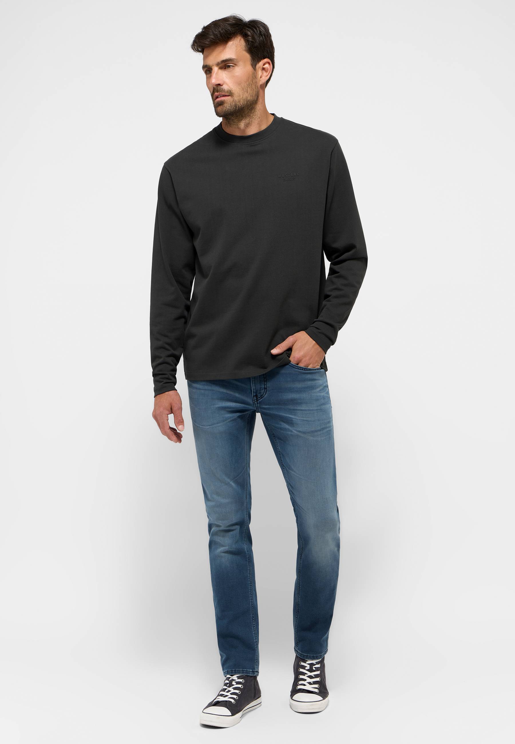 Langarm, Ärmel, Hosen, Mann, Person