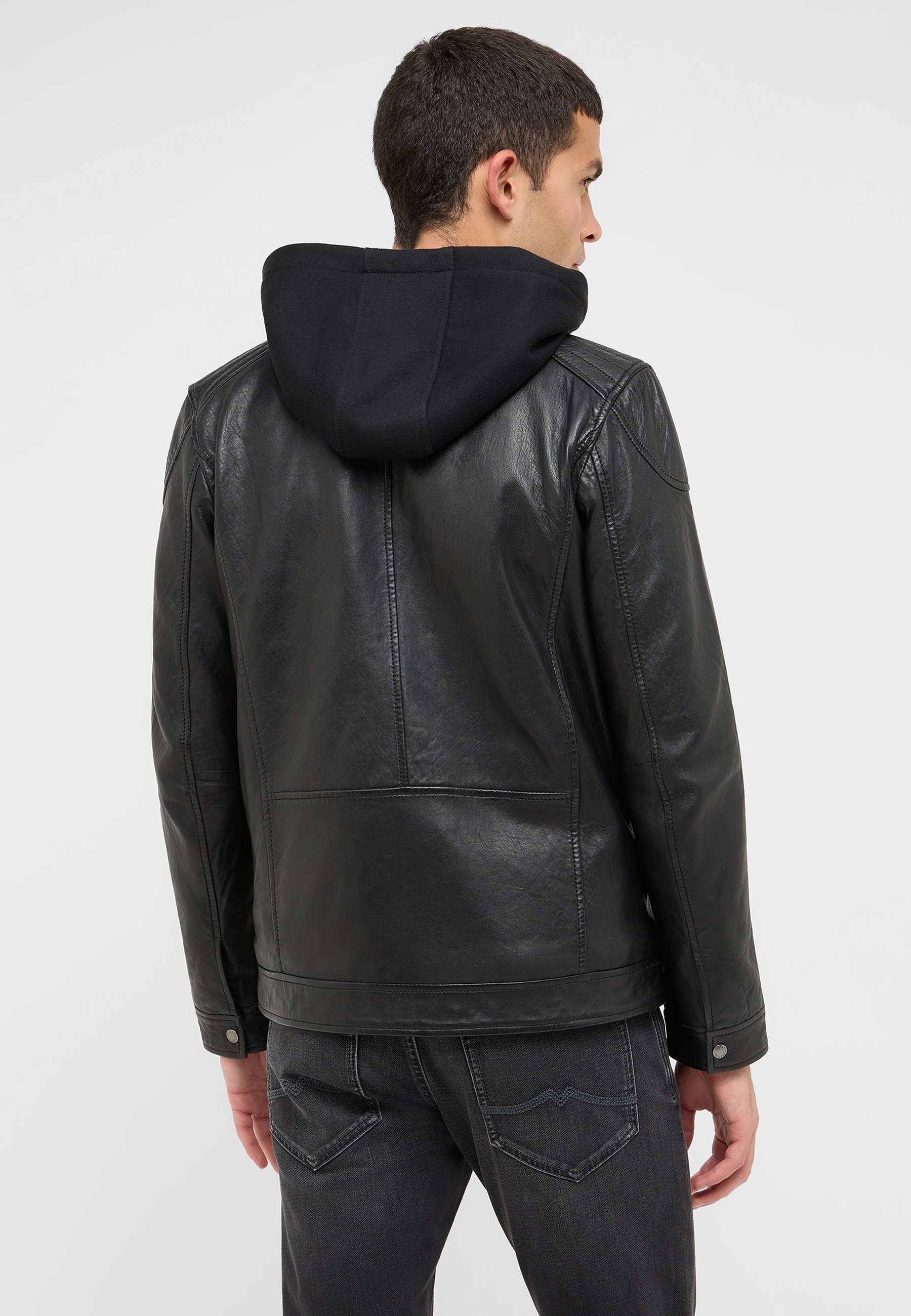 Mantel, Jacke, Jeans, Mann, Person