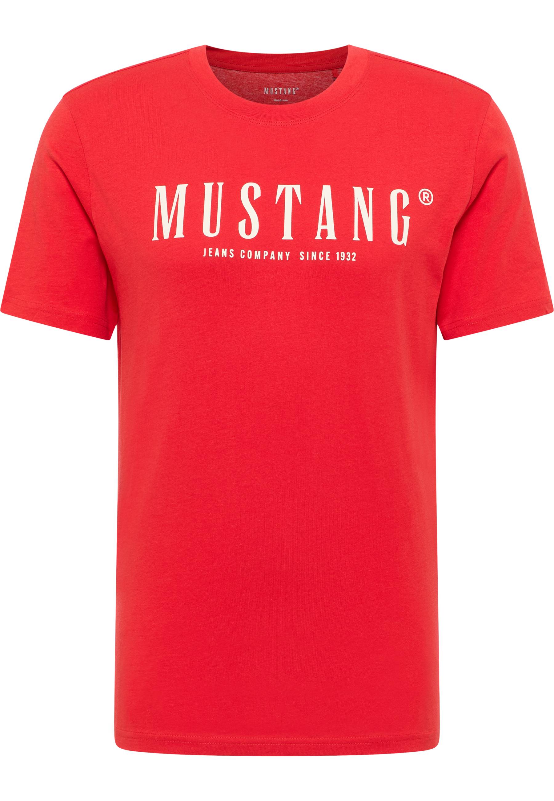 Mustang Herren T-Shirt Style Austin, rot