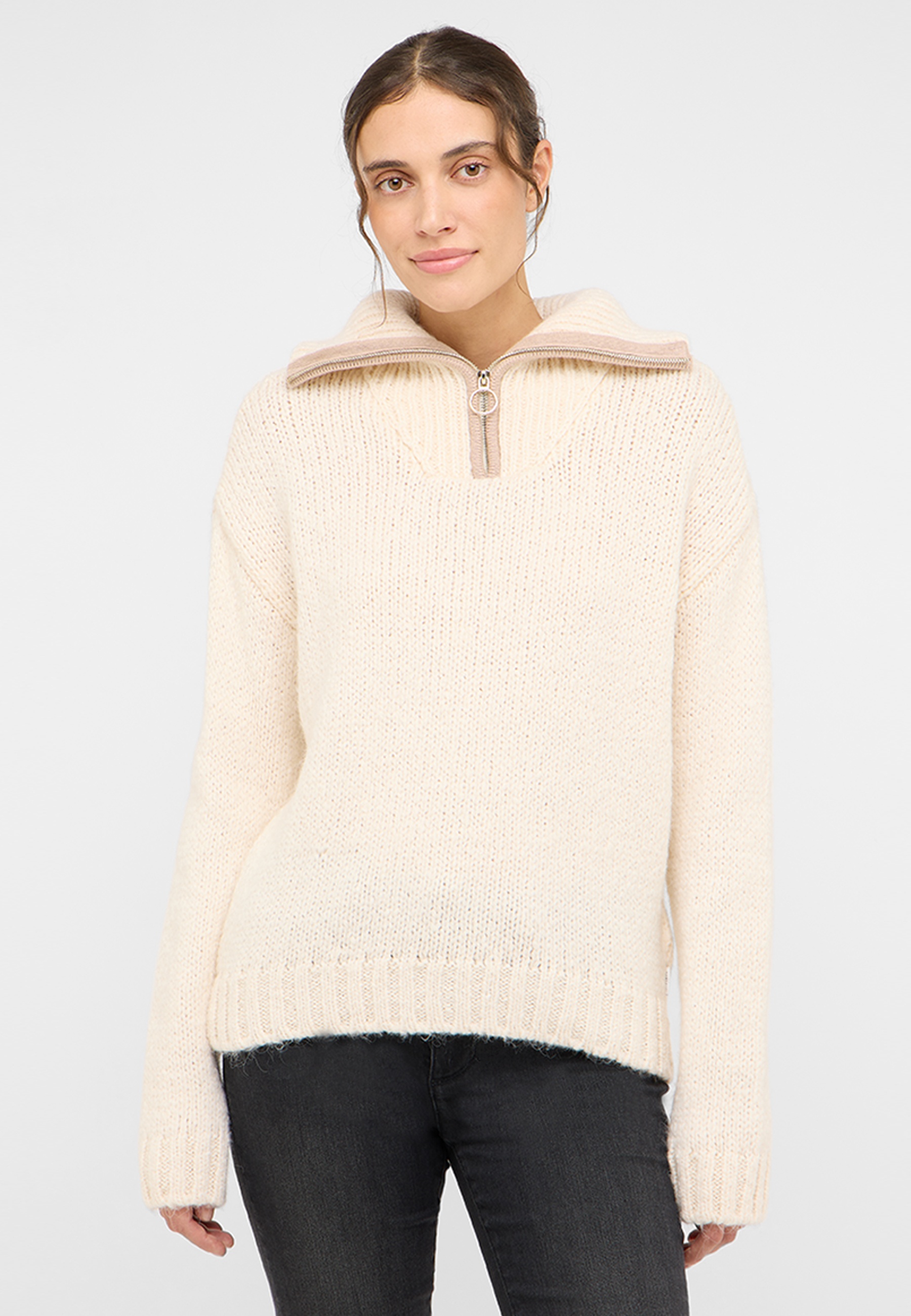 Bekleidung, Strickwaren, Pullover, Sweatshirt, Kapuzenpulli