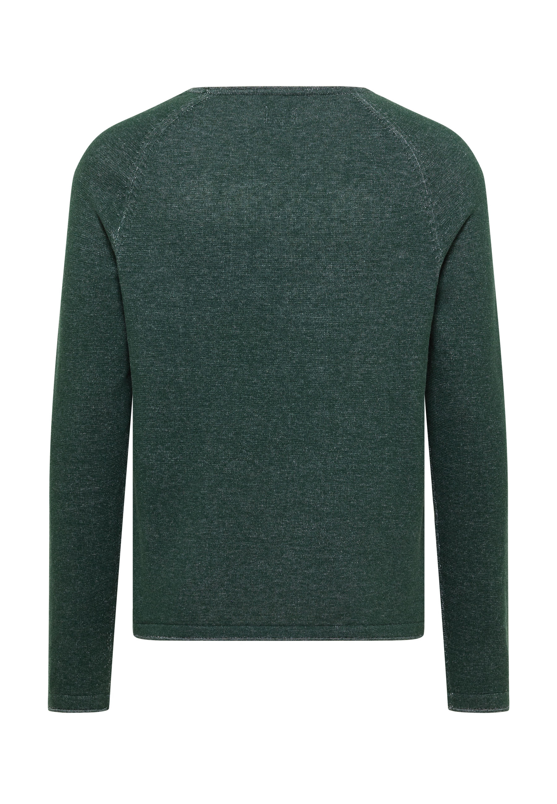 Pullover, Langarm, Grün, Rundhals, Knitwear