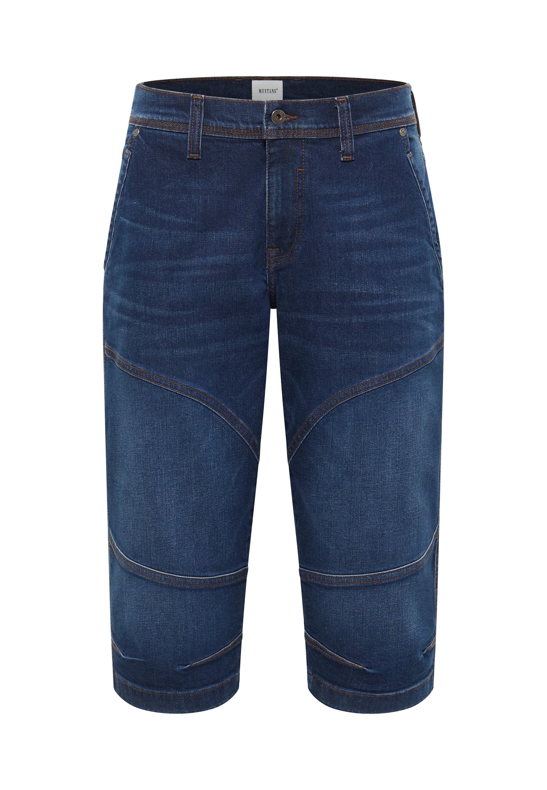 Mustang Herren Jeans-Short Style Fremont Shorts, blau sehr dunkel