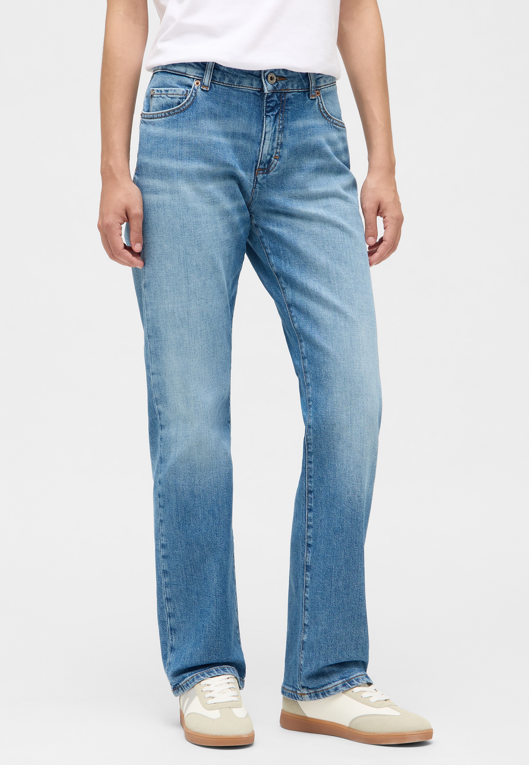 jeans, weite, blau, straight-leg, five-pocket