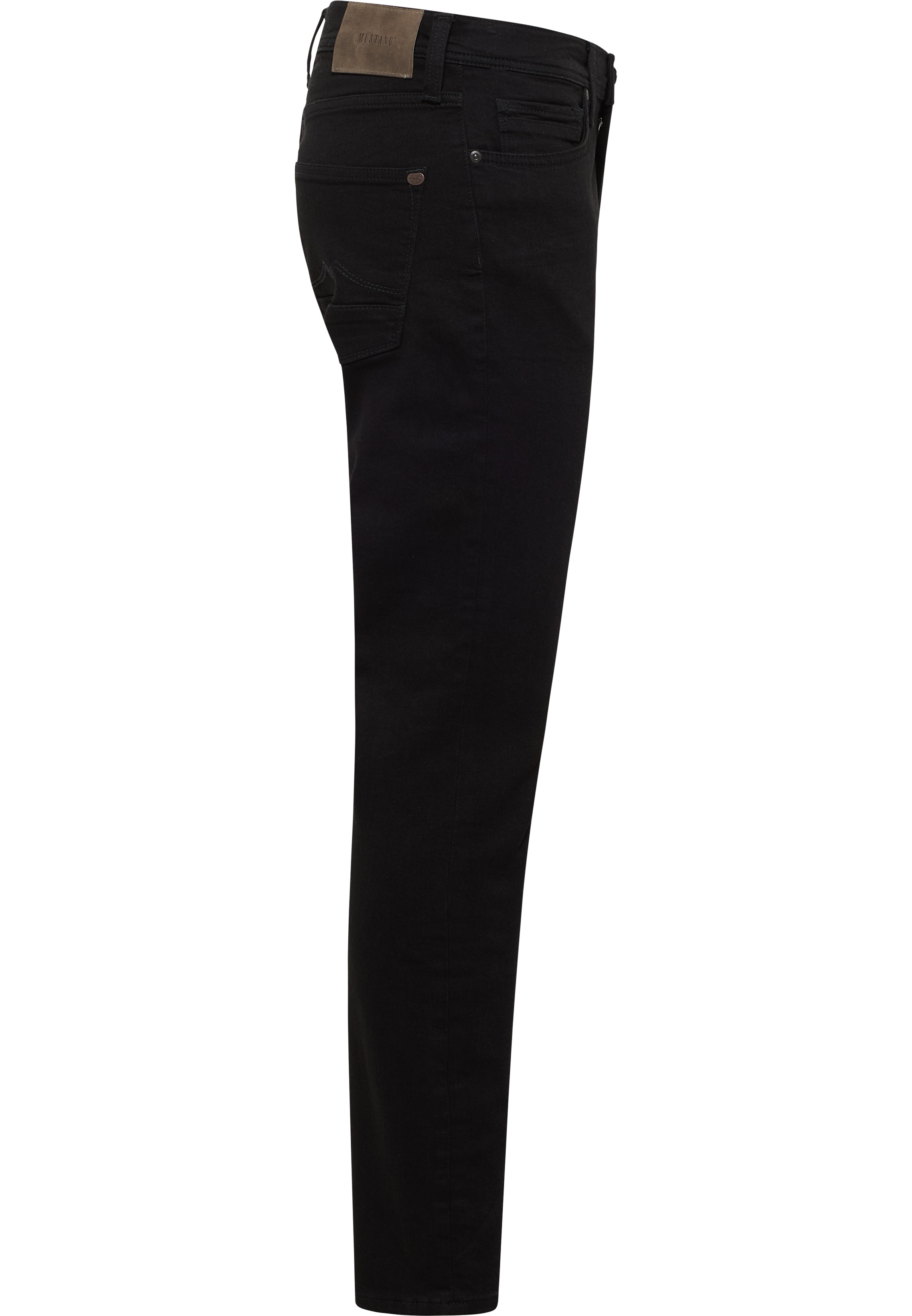 Jeans, Hose, schwarz, Slim fit, Knopfleiste