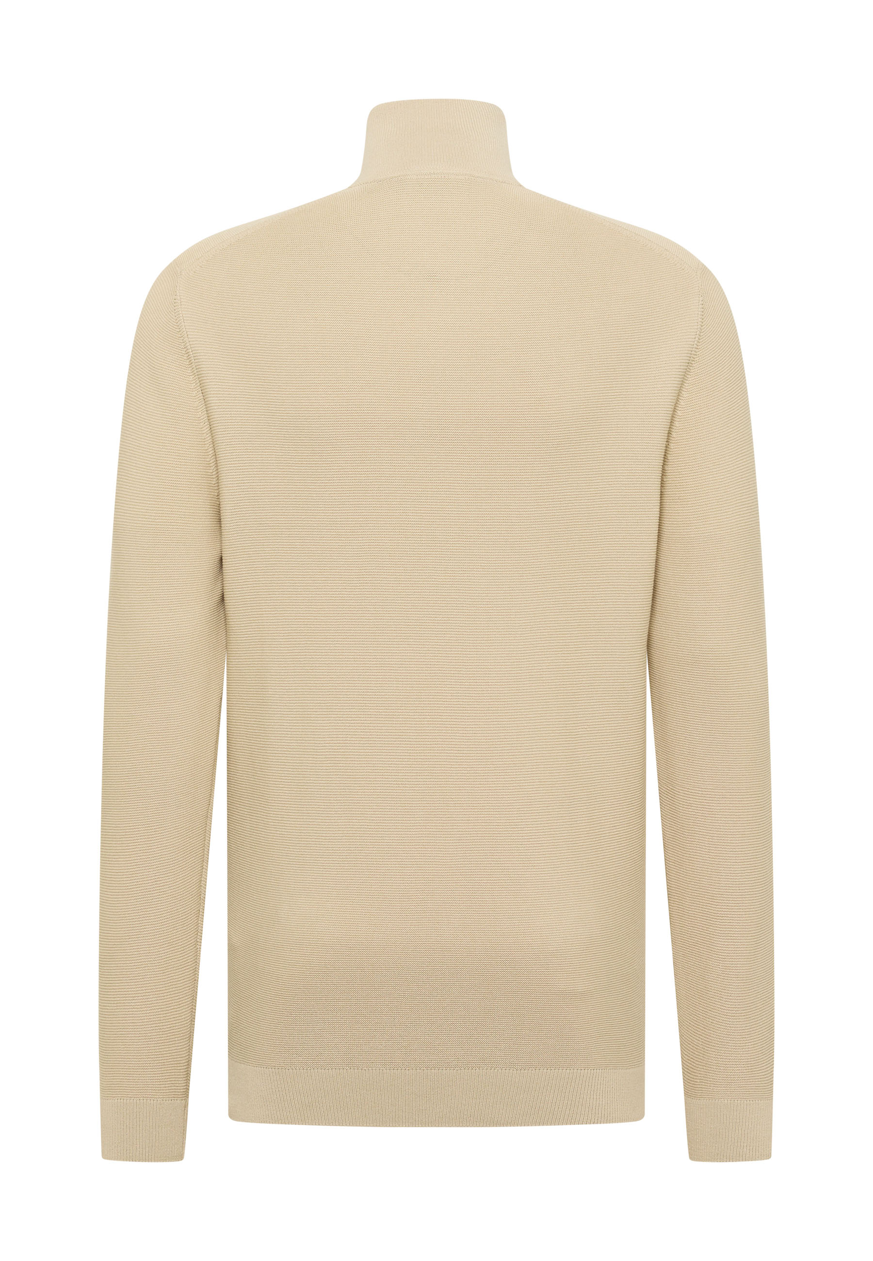 Beige, Knit, Turtleneck, Pullover, Langarm